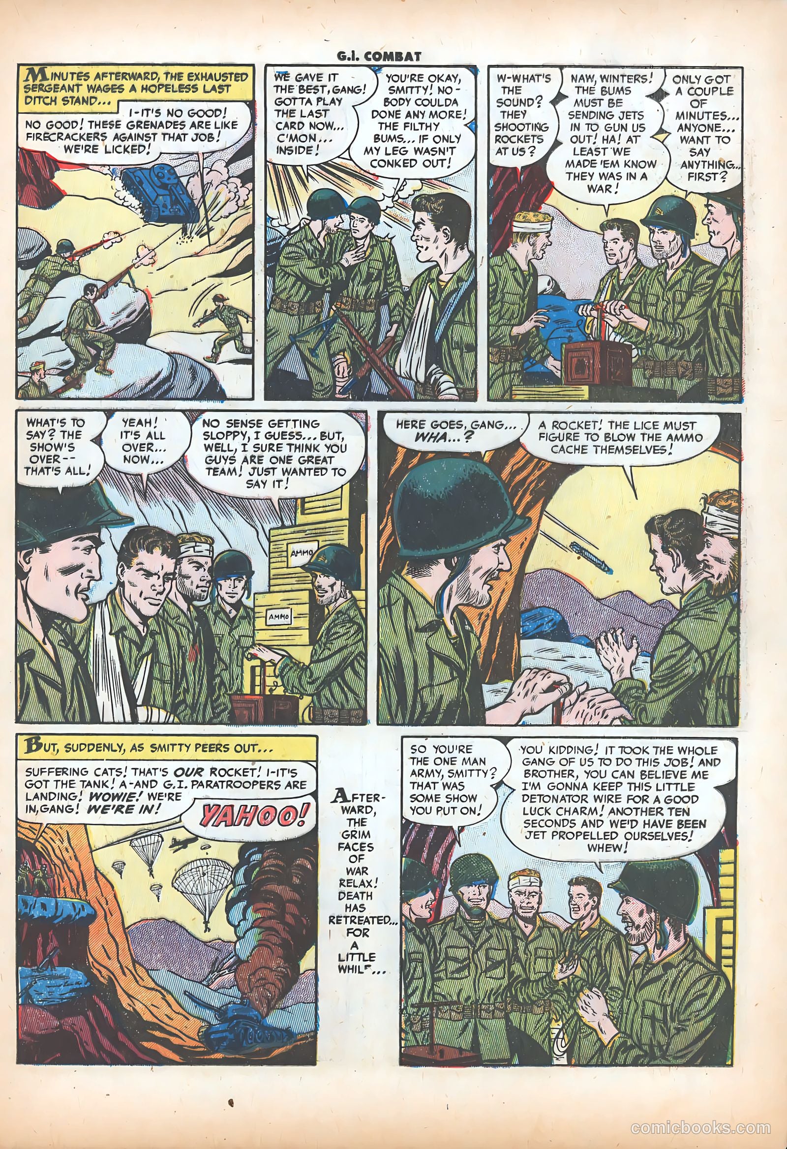 G.I. Combat #13 (1954) — page 18 of 37