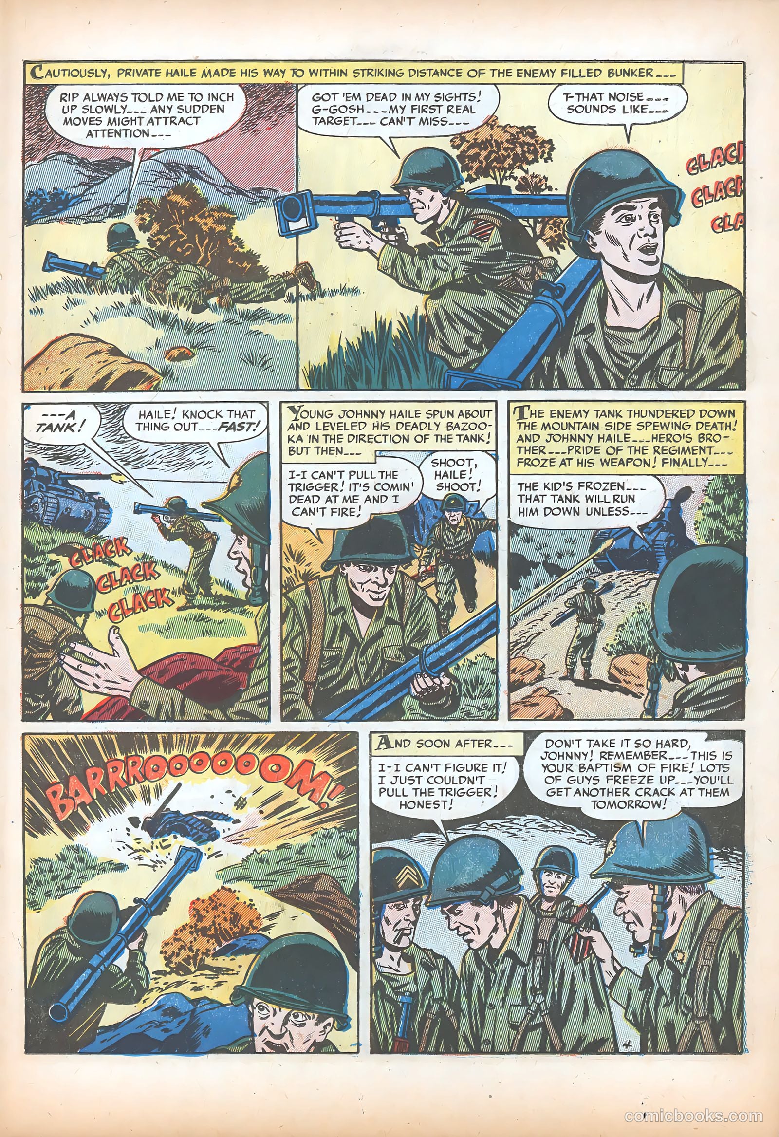 G.I. Combat #13 (1954) — page 22 of 37