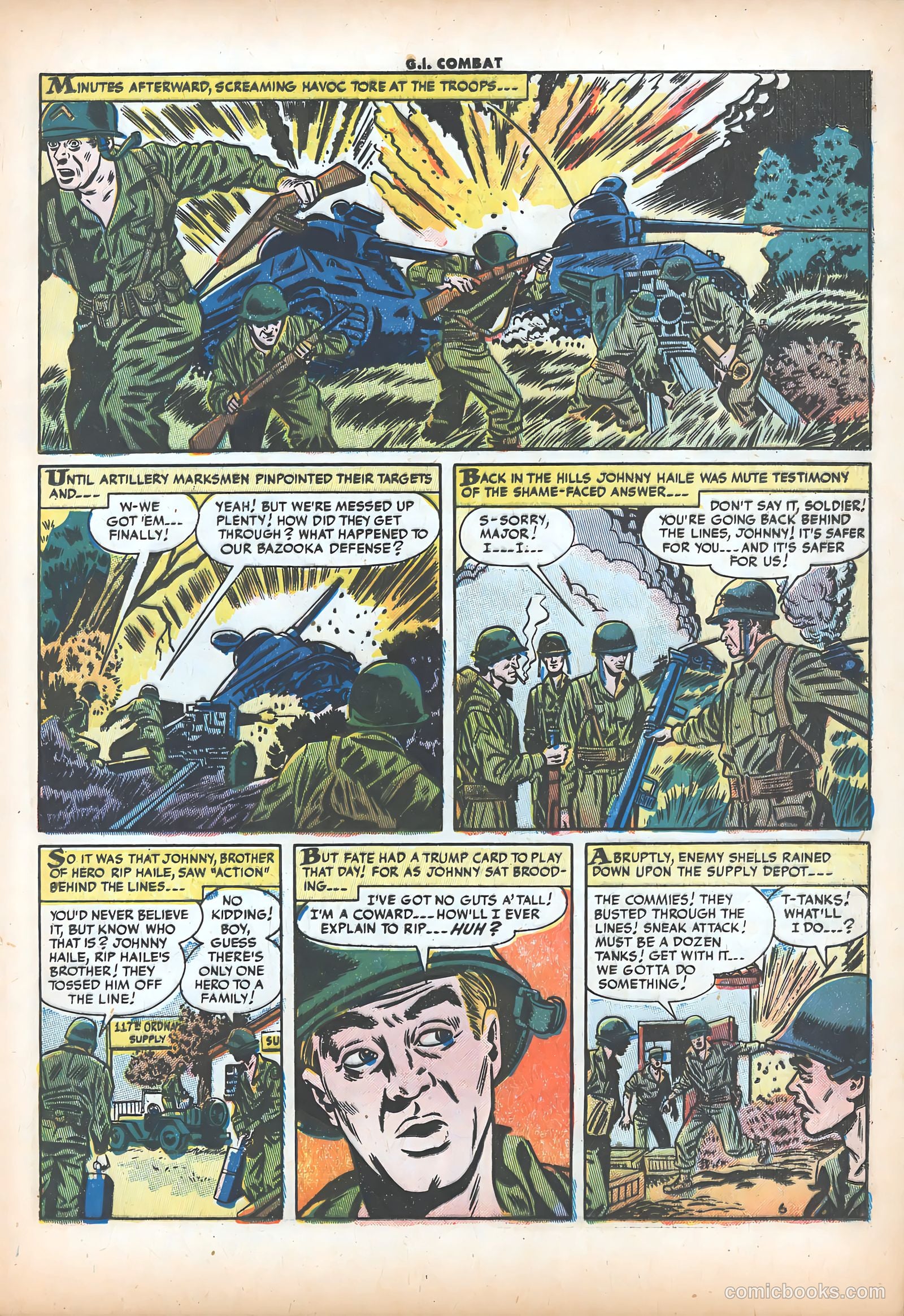G.I. Combat #13 (1954) — page 24 of 37