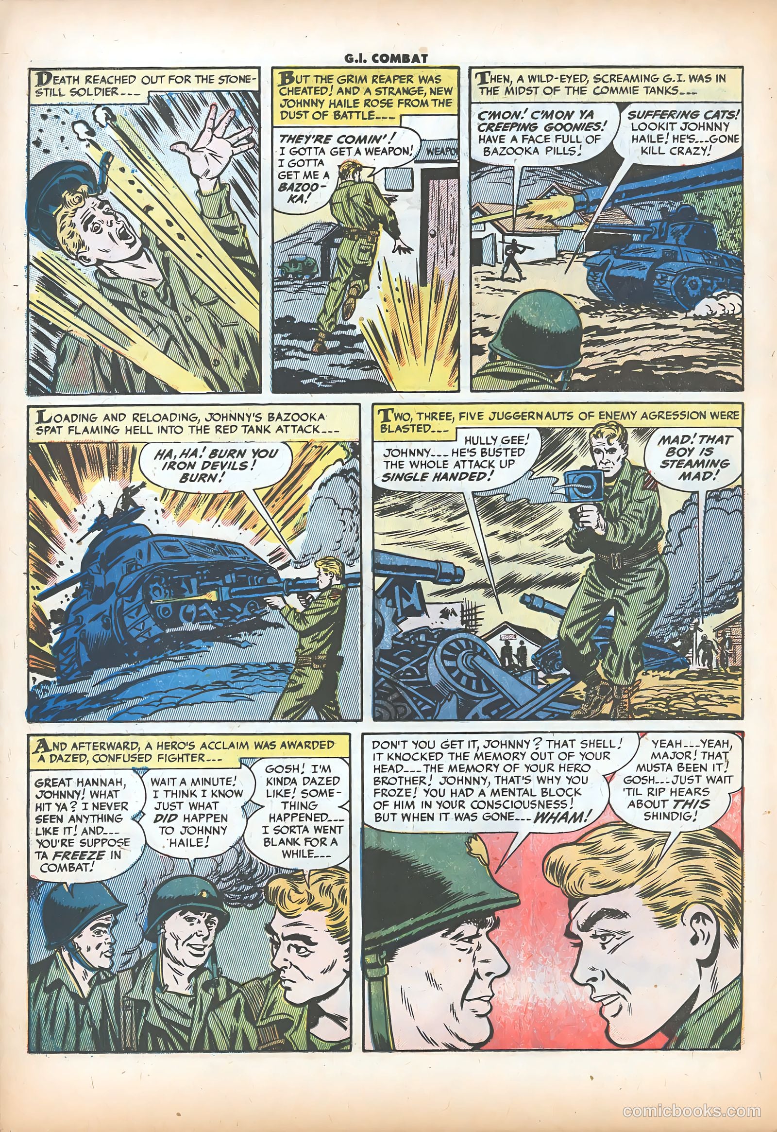 G.I. Combat #13 (1954) — page 25 of 37