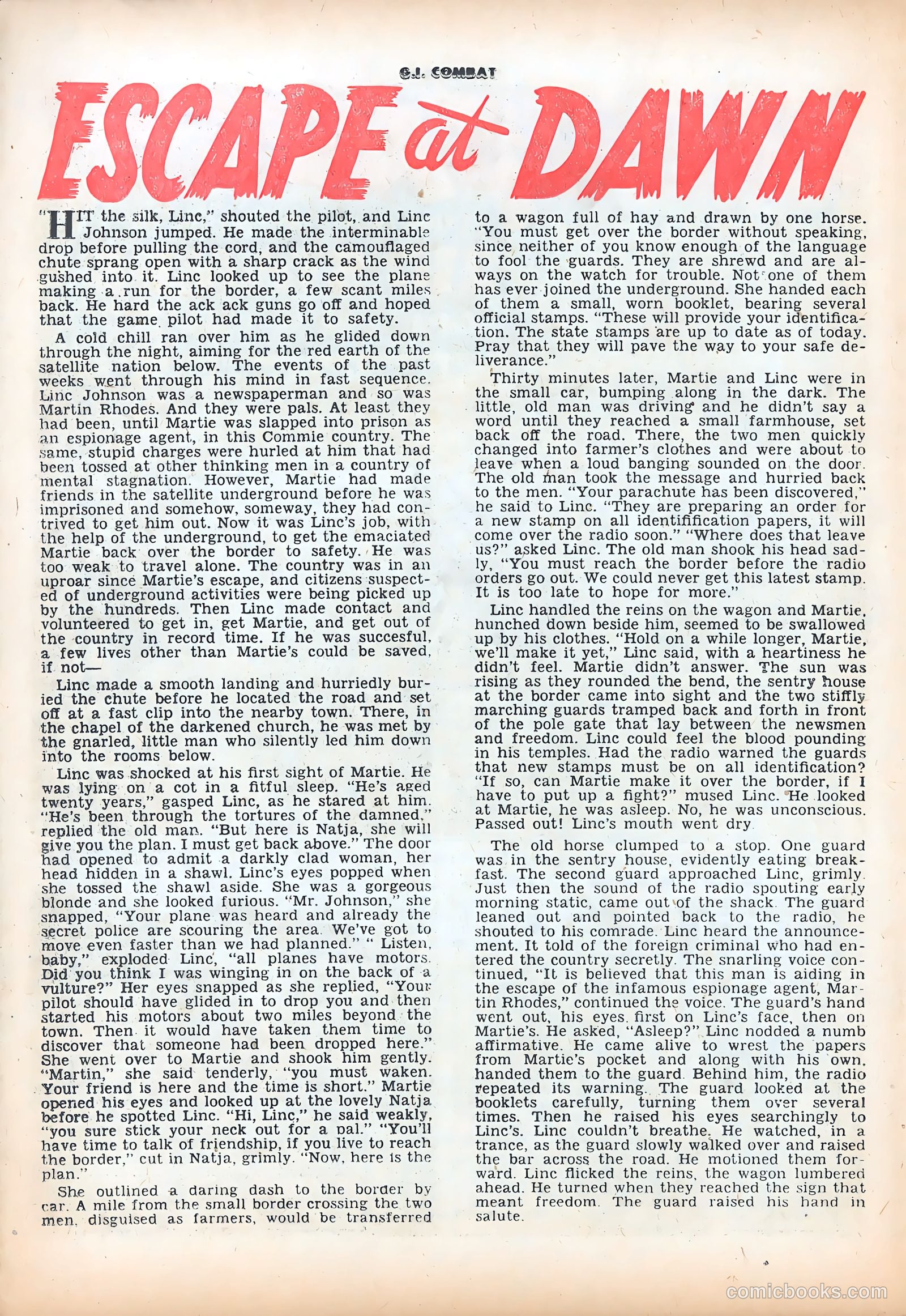G.I. Combat #13 (1954) — page 27 of 37