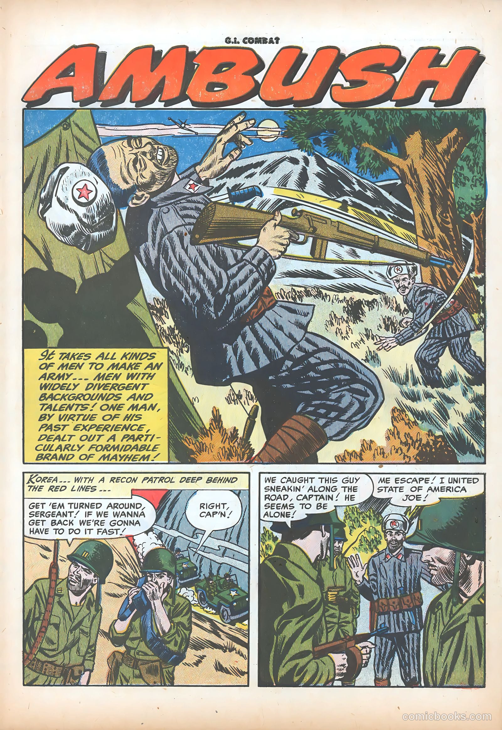 G.I. Combat #13 (1954) — page 28 of 37