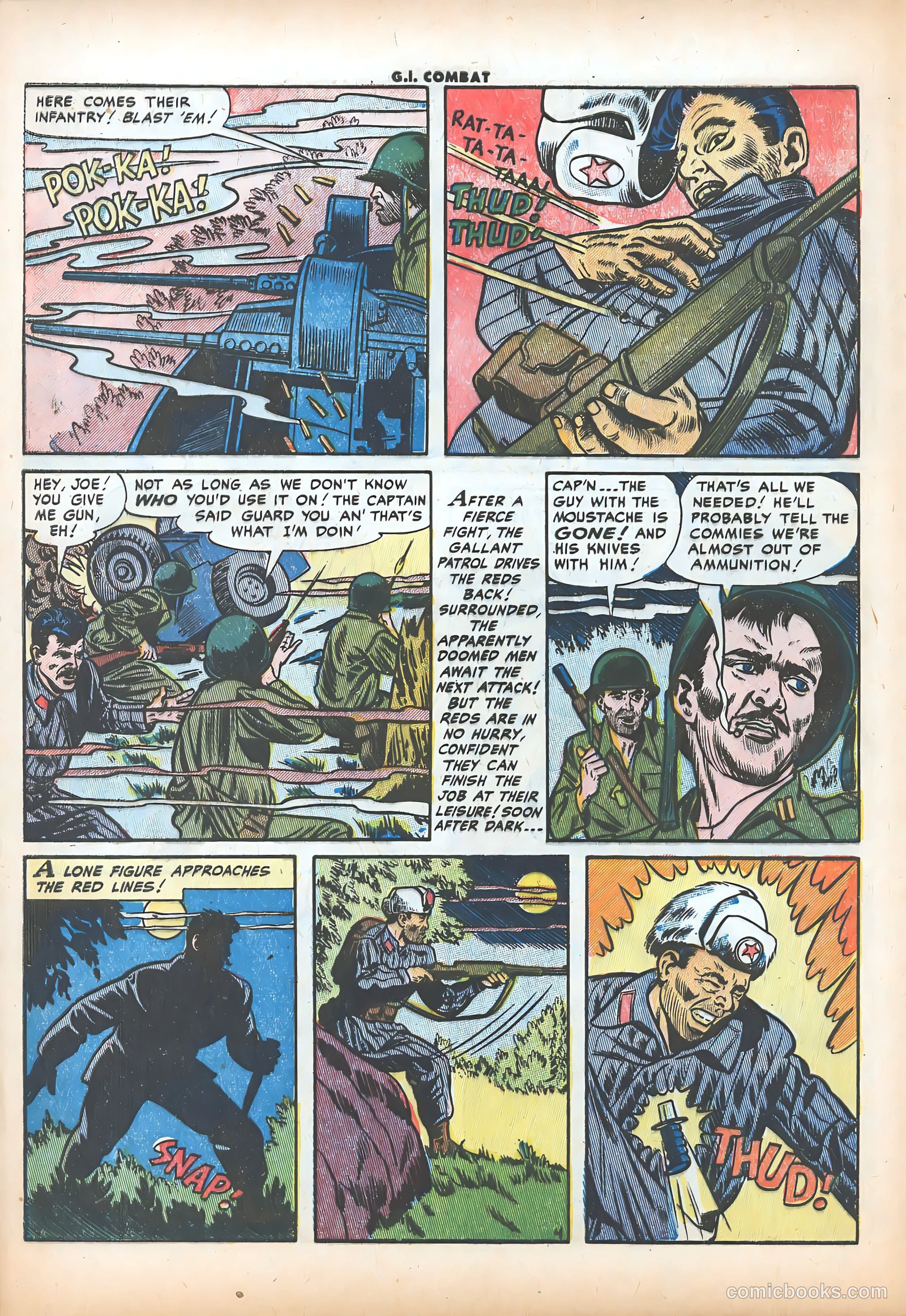 G.I. Combat #13 (1954) — page 31 of 37
