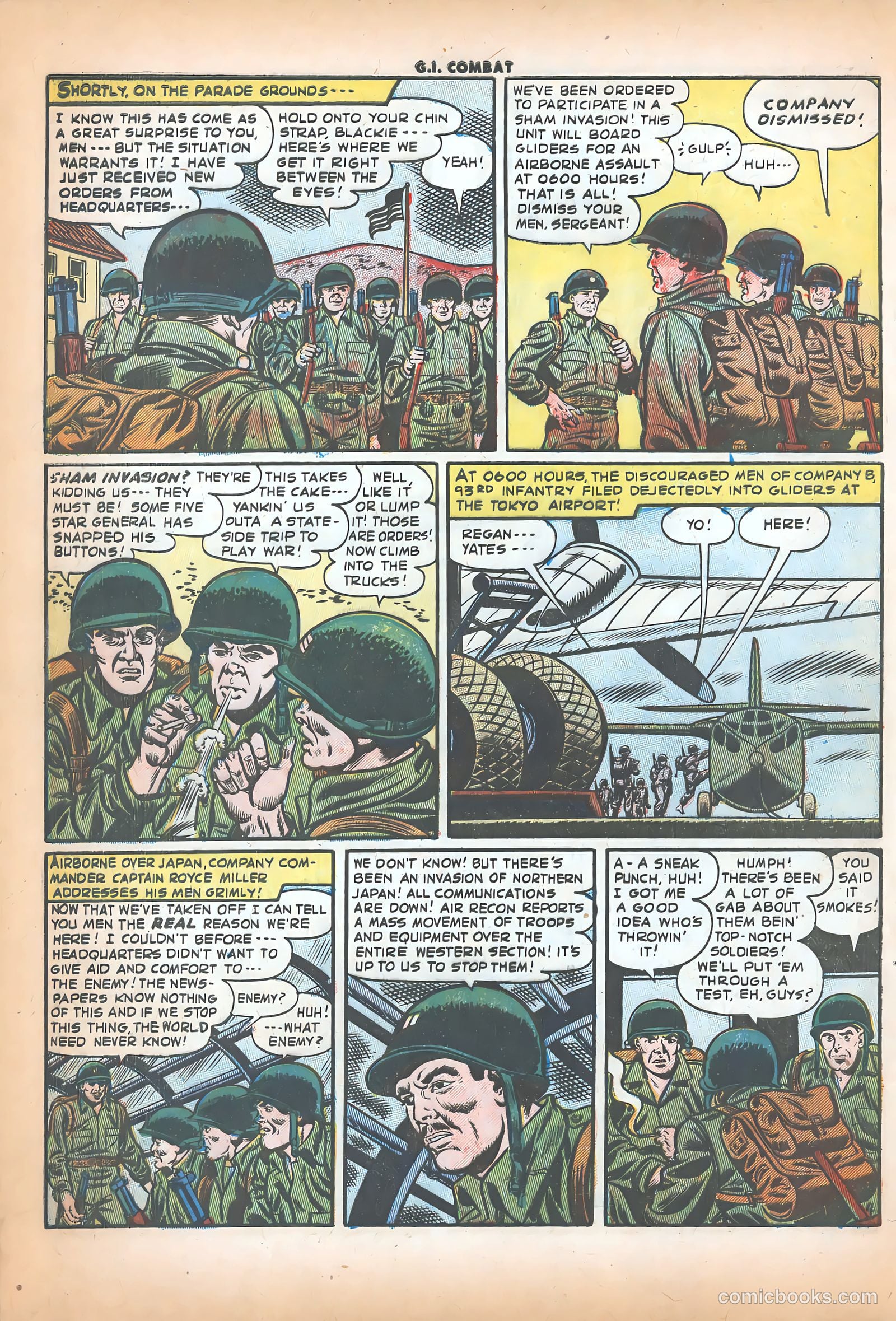 G.I. Combat #14 (1954) — page 6 of 35