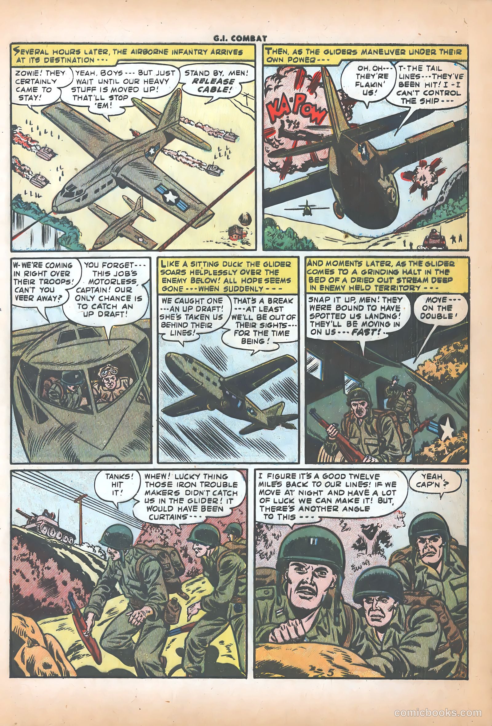 G.I. Combat #14 (1954) — page 7 of 35