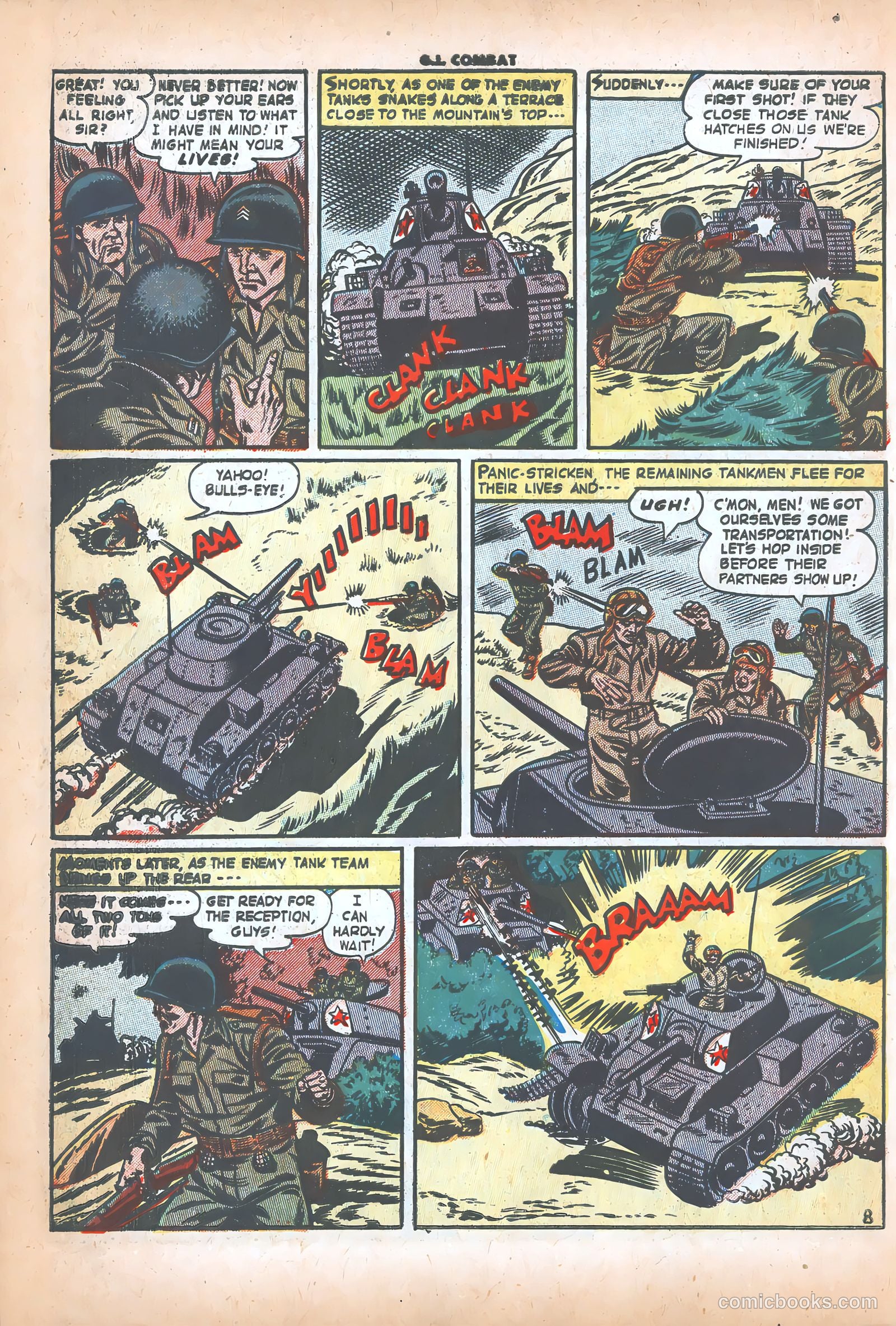 G.I. Combat #14 (1954) — page 10 of 35