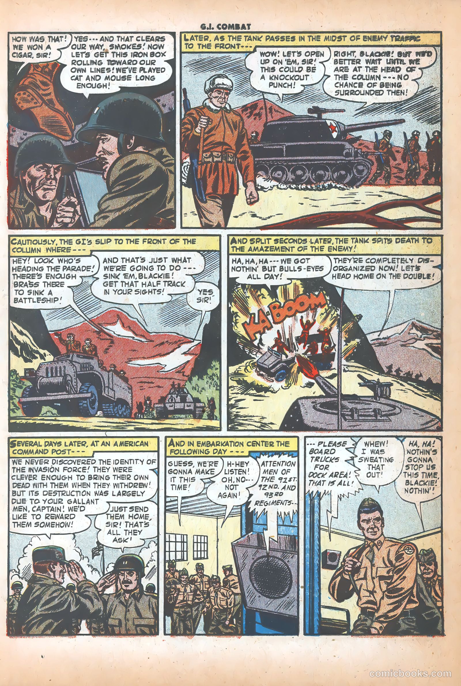 G.I. Combat #14 (1954) — page 11 of 35