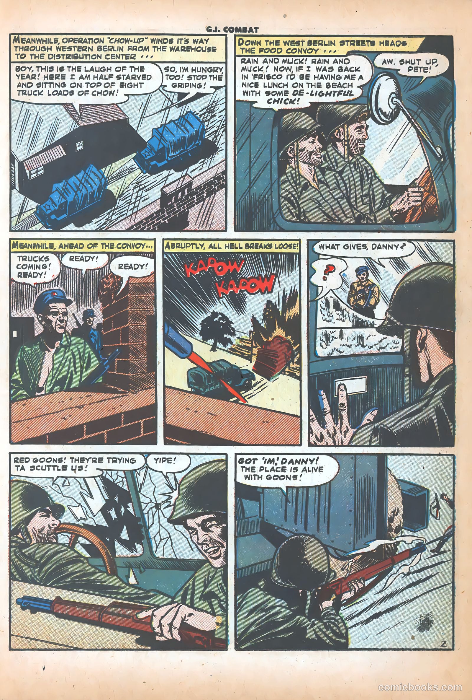 G.I. Combat #14 (1954) — page 13 of 35