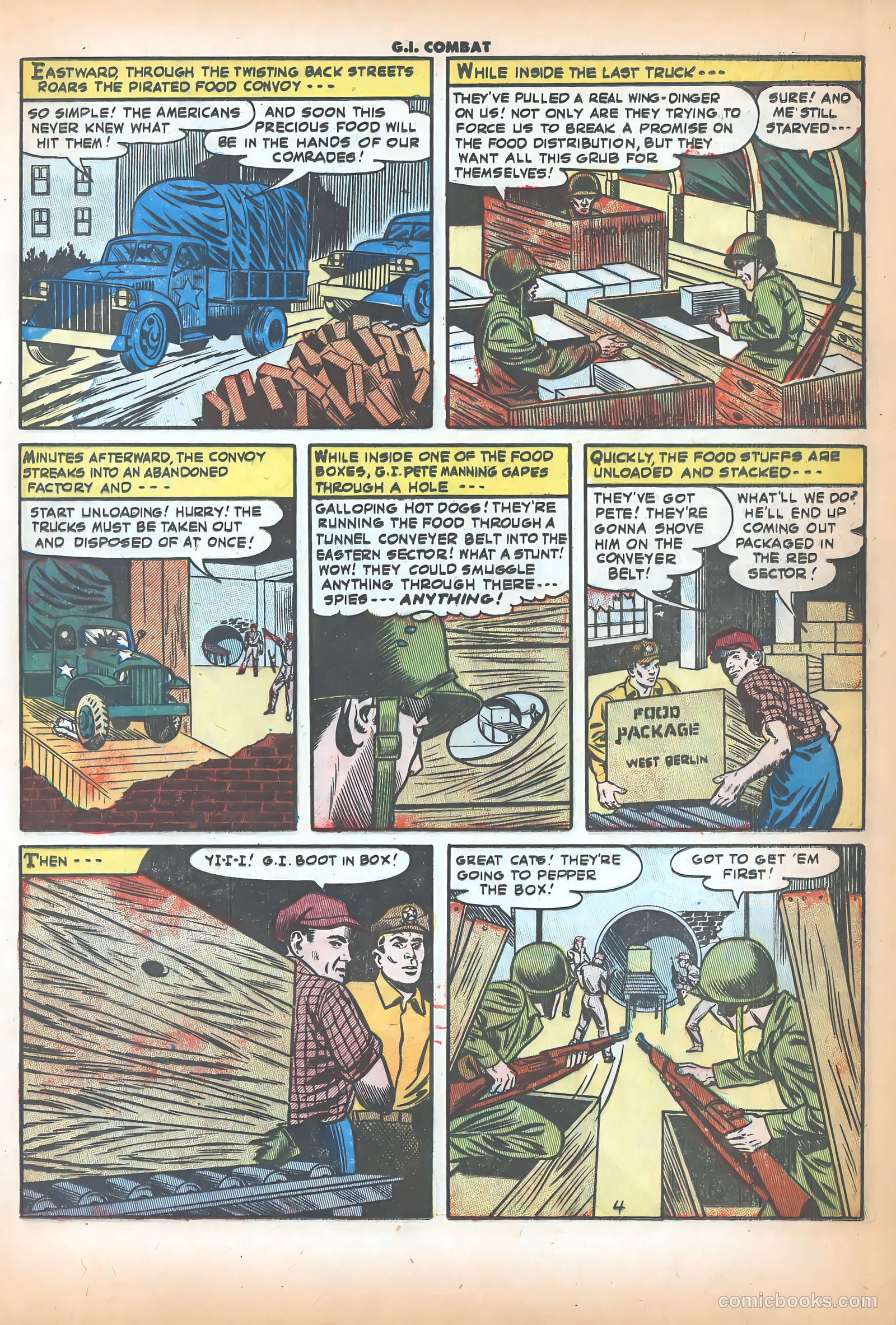 G.I. Combat #14 (1954) — page 15 of 35