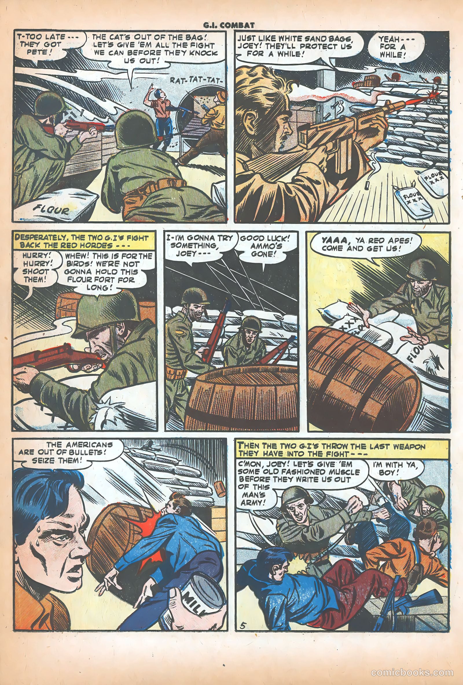 G.I. Combat #14 (1954) — page 16 of 35