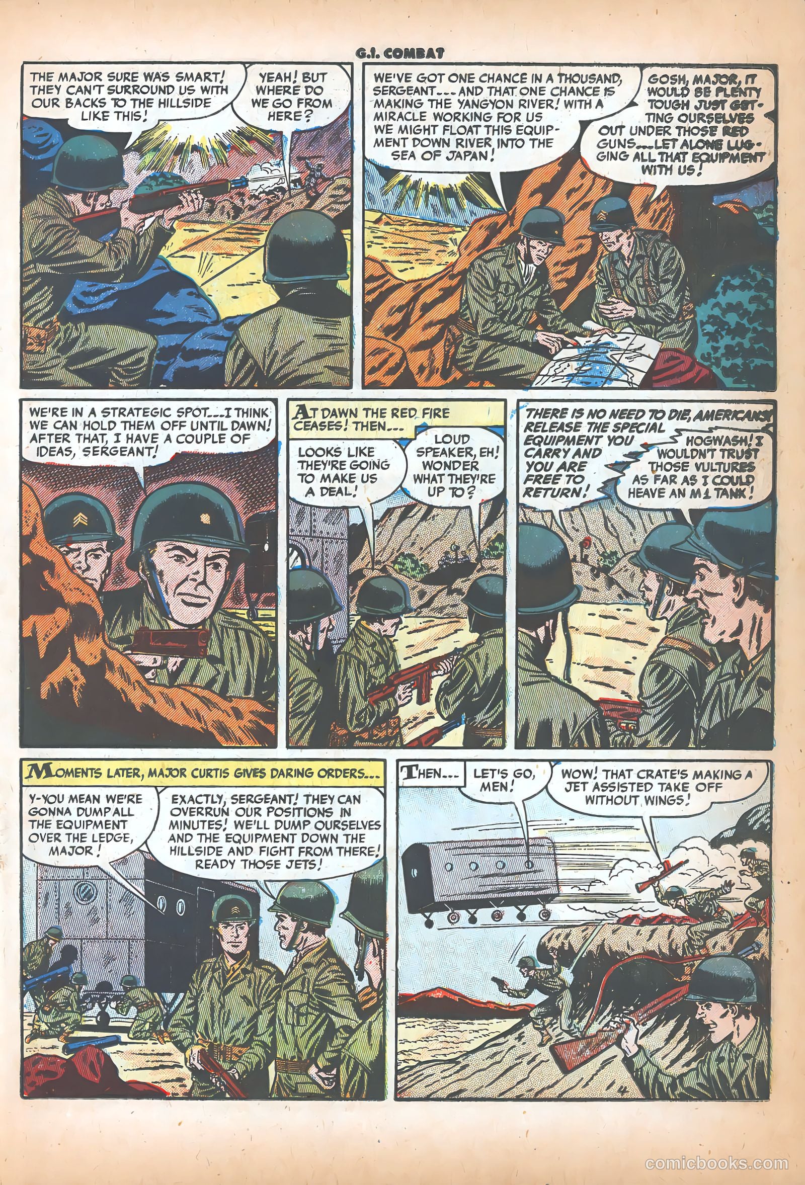 G.I. Combat #14 (1954) — page 21 of 35