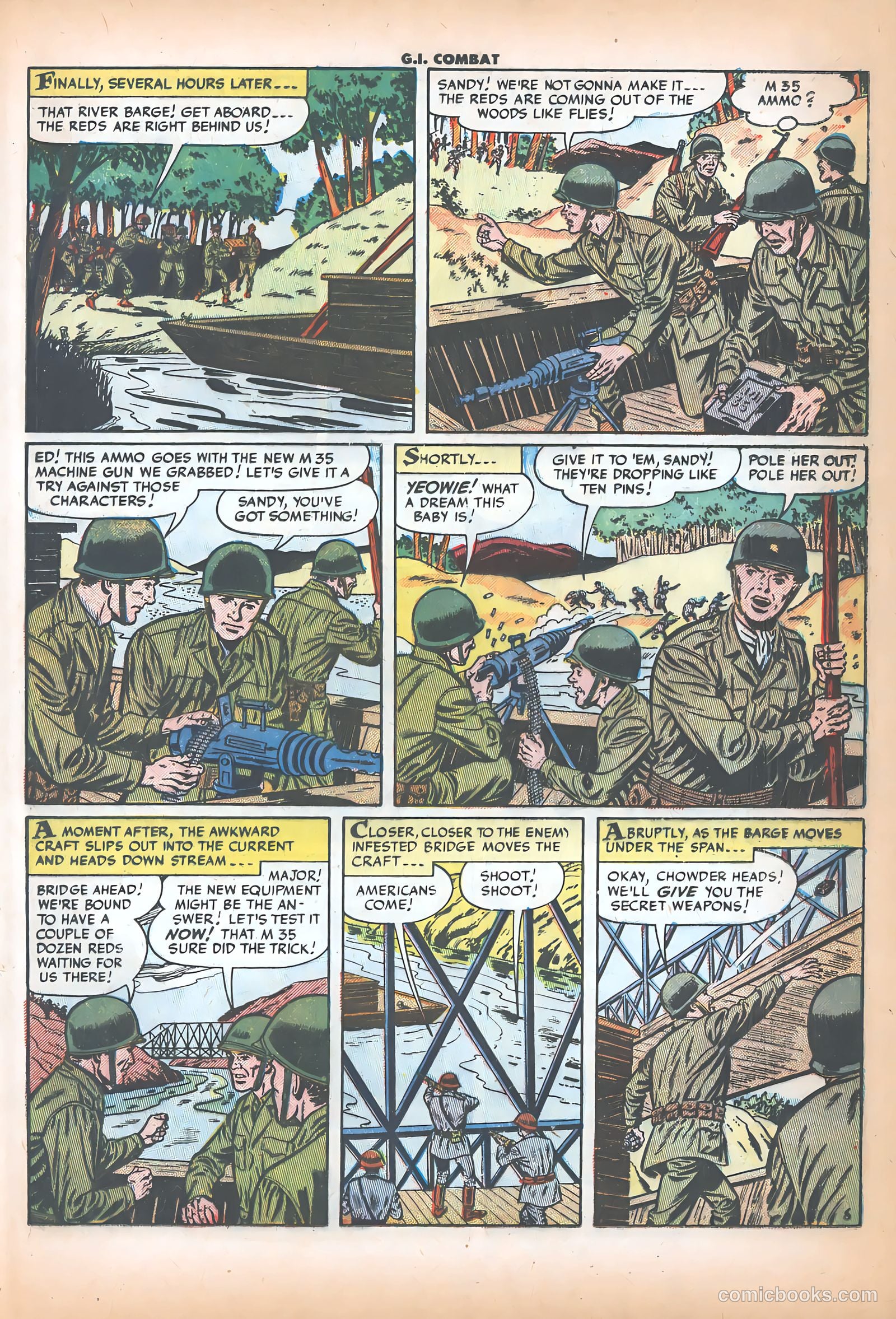 G.I. Combat #14 (1954) — page 23 of 35