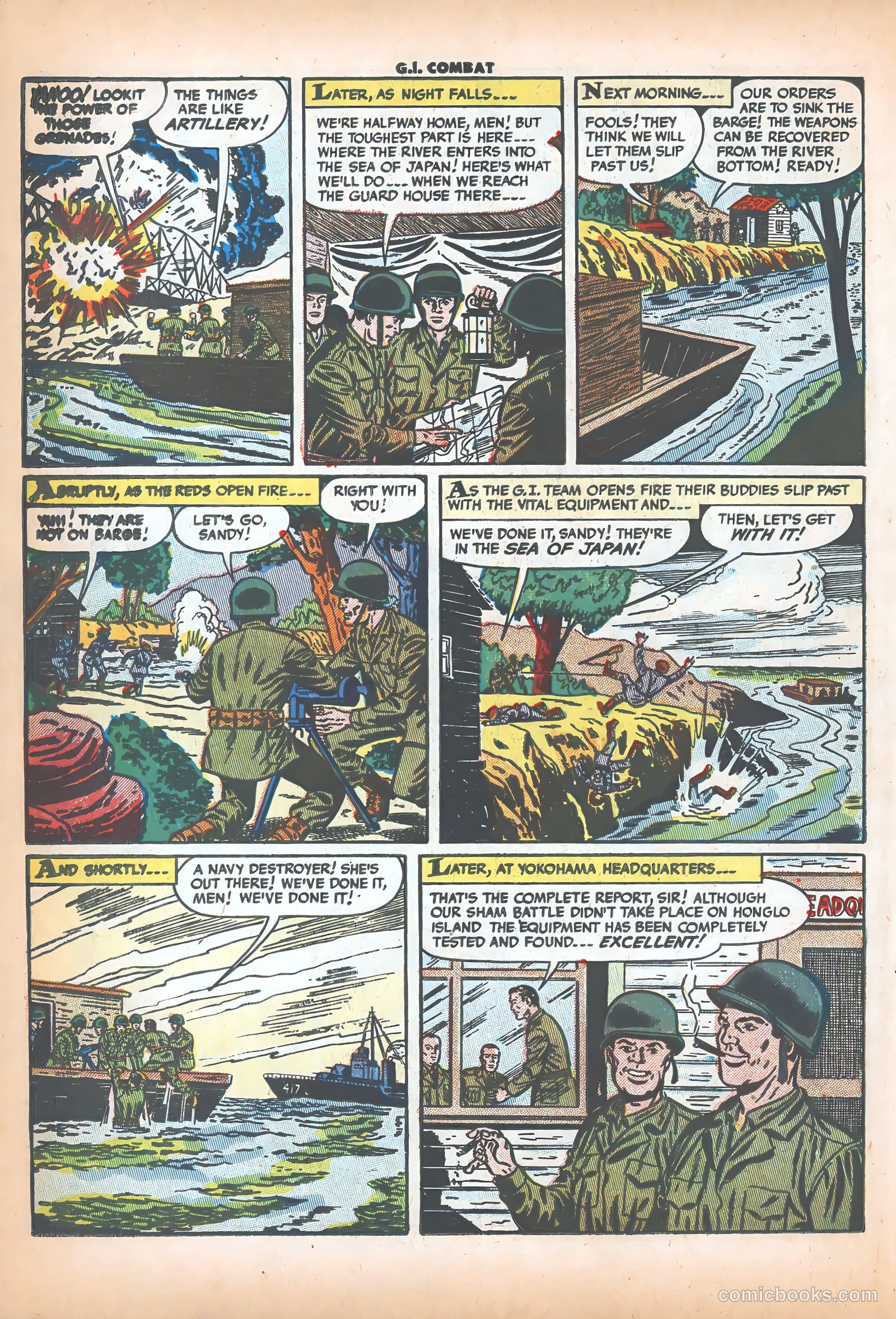 G.I. Combat #14 (1954) — page 24 of 35