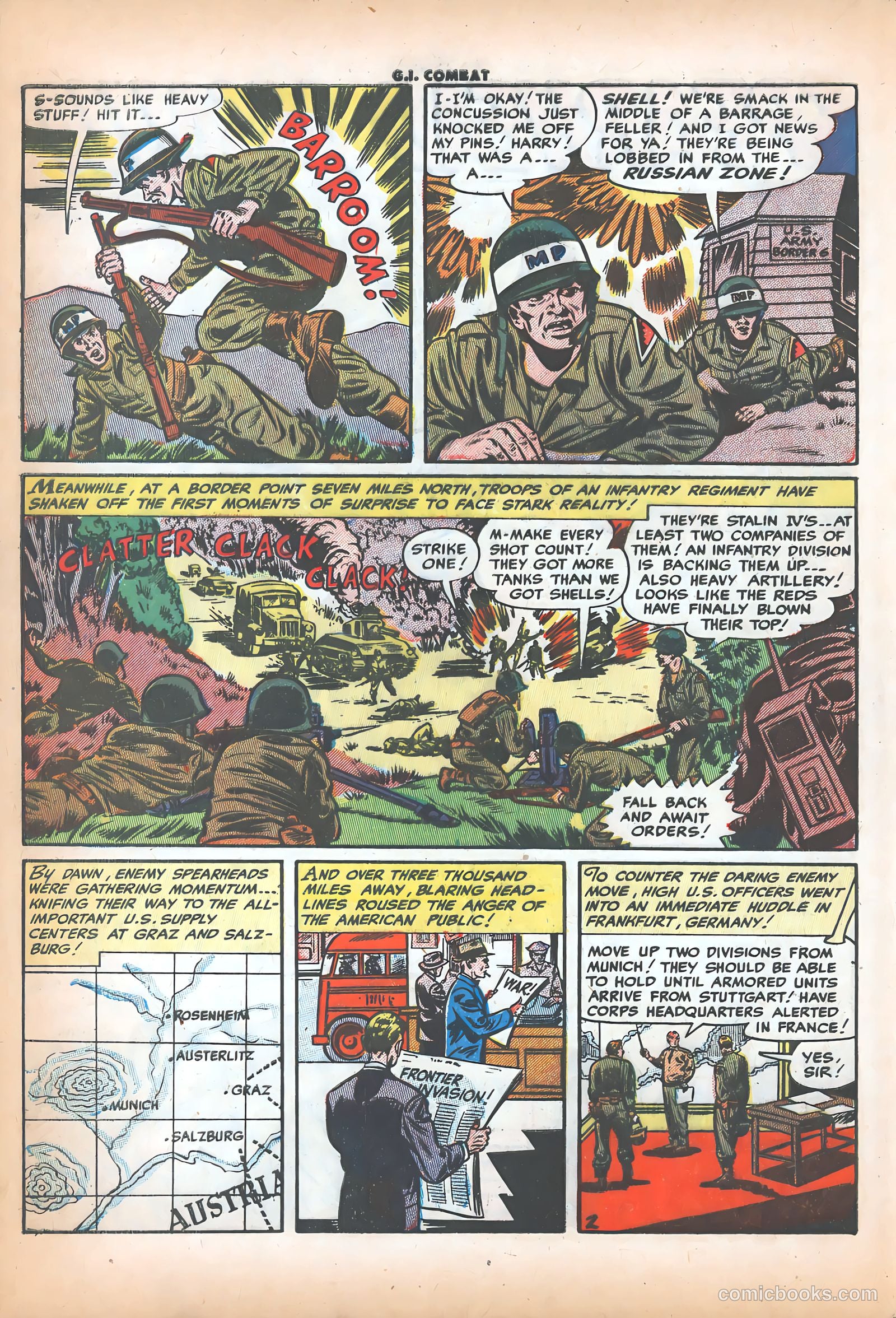 G.I. Combat #14 (1954) — page 28 of 35