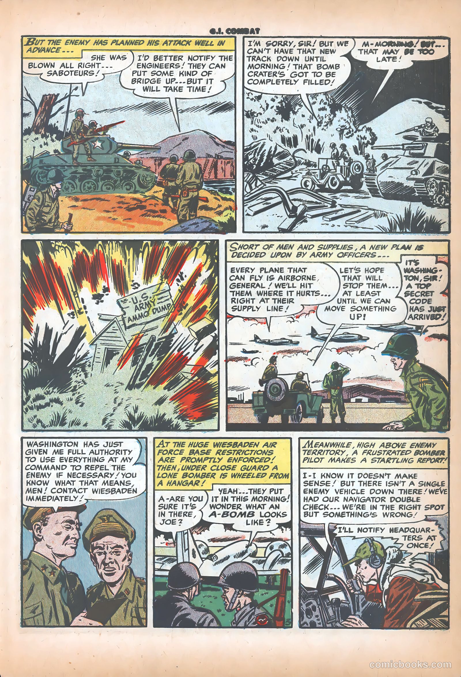 G.I. Combat #14 (1954) — page 29 of 35