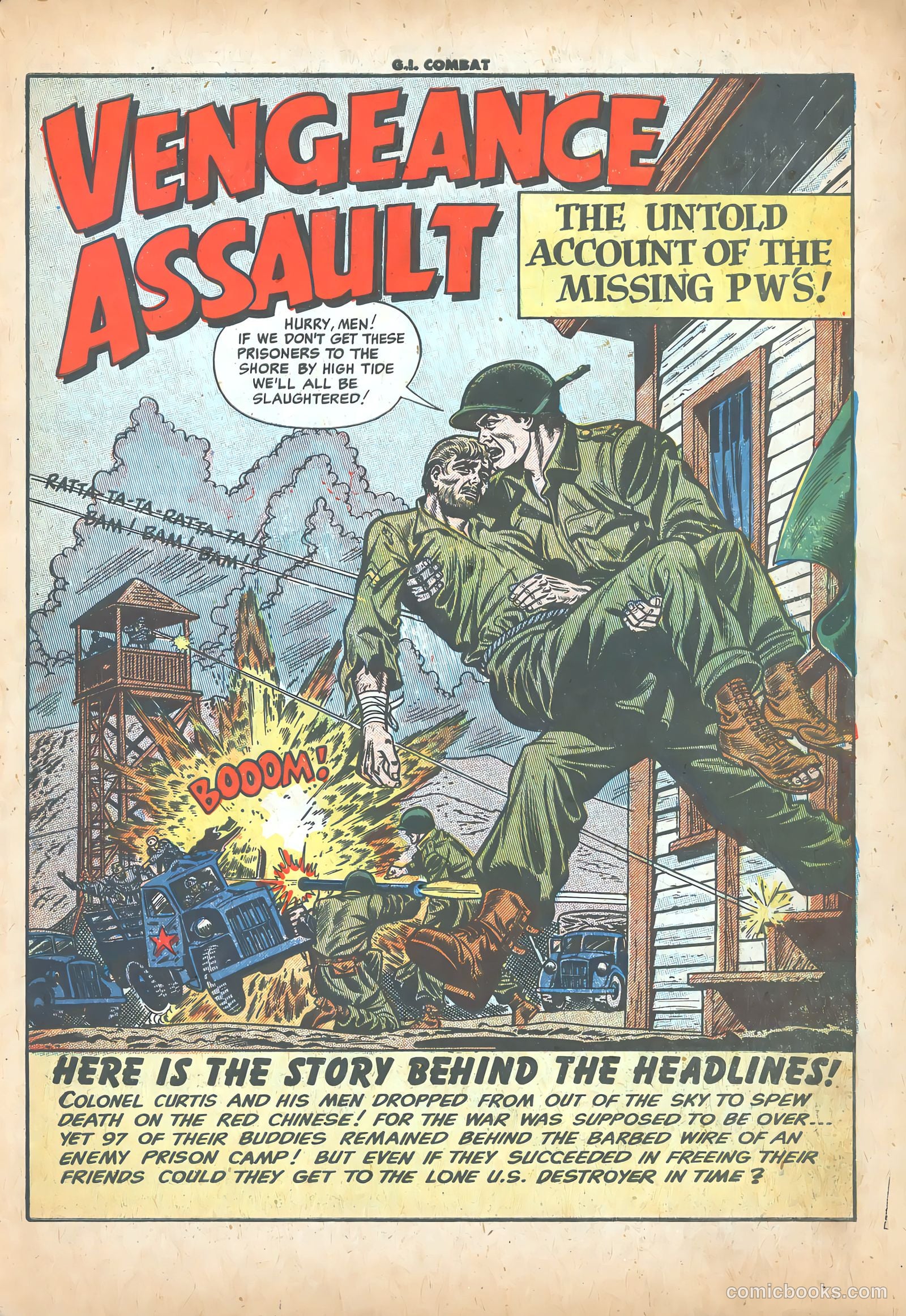 G.I. Combat #15 (1954) — page 3 of 35