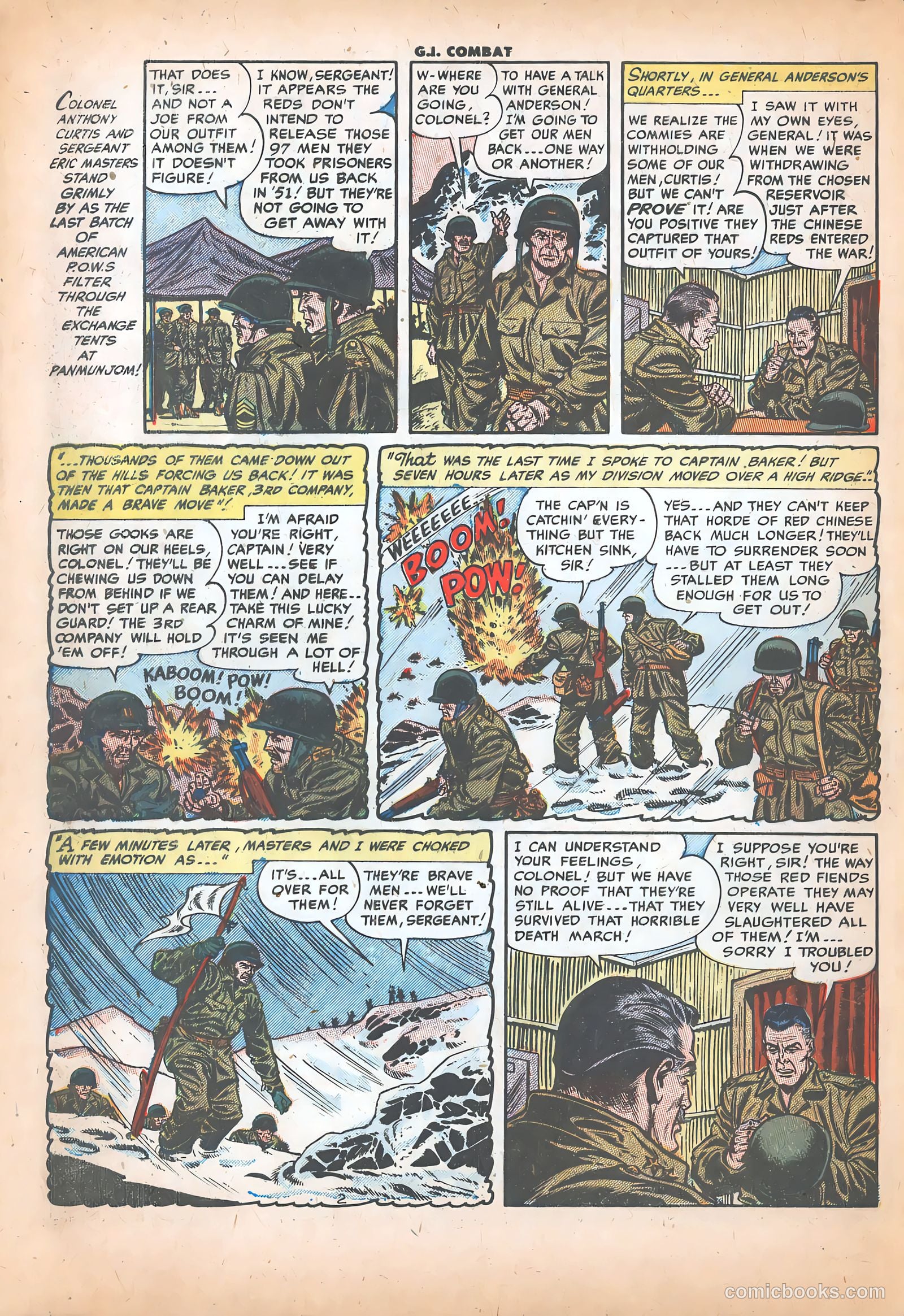 G.I. Combat #15 (1954) — page 4 of 35