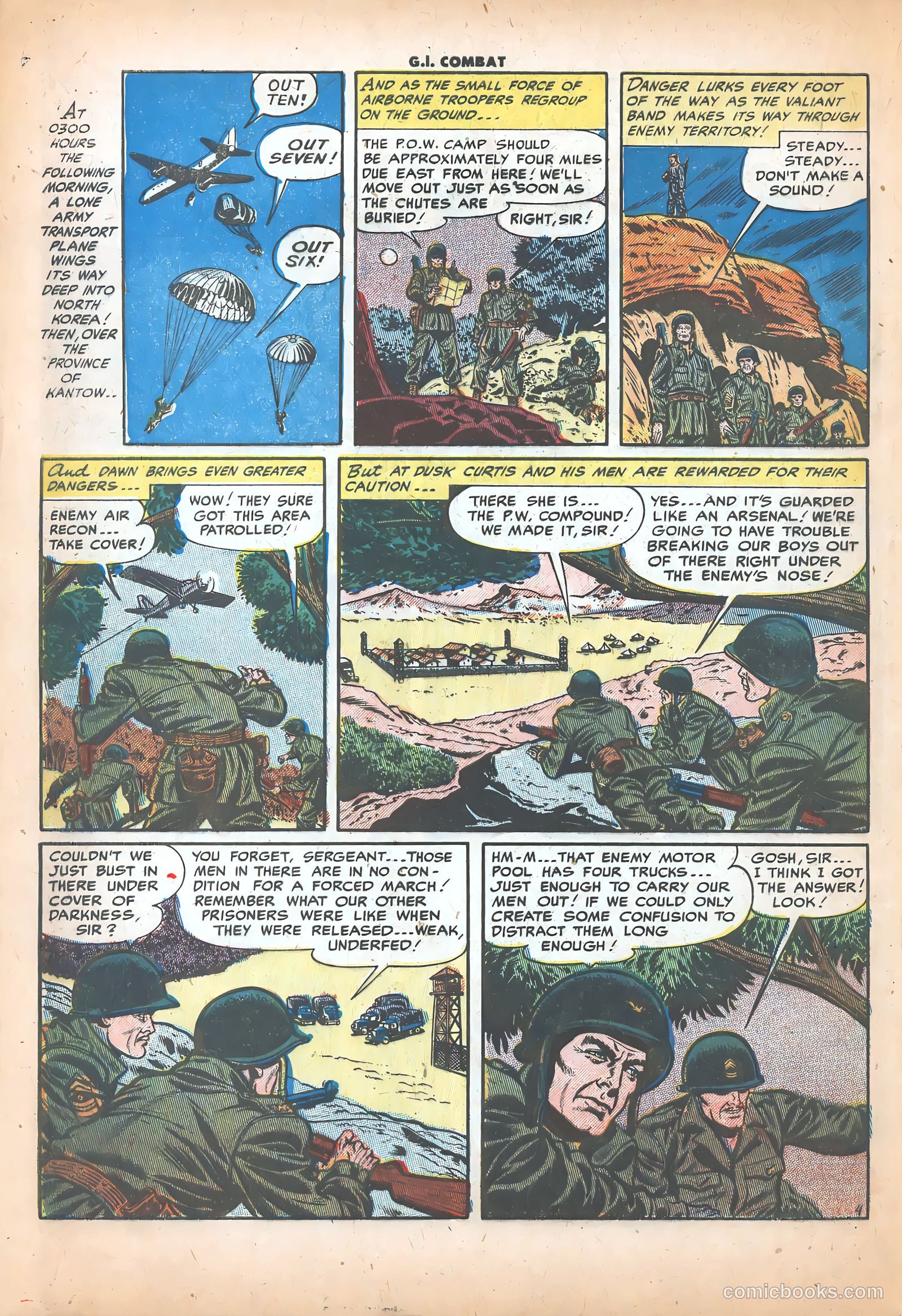 G.I. Combat #15 (1954) — page 6 of 35