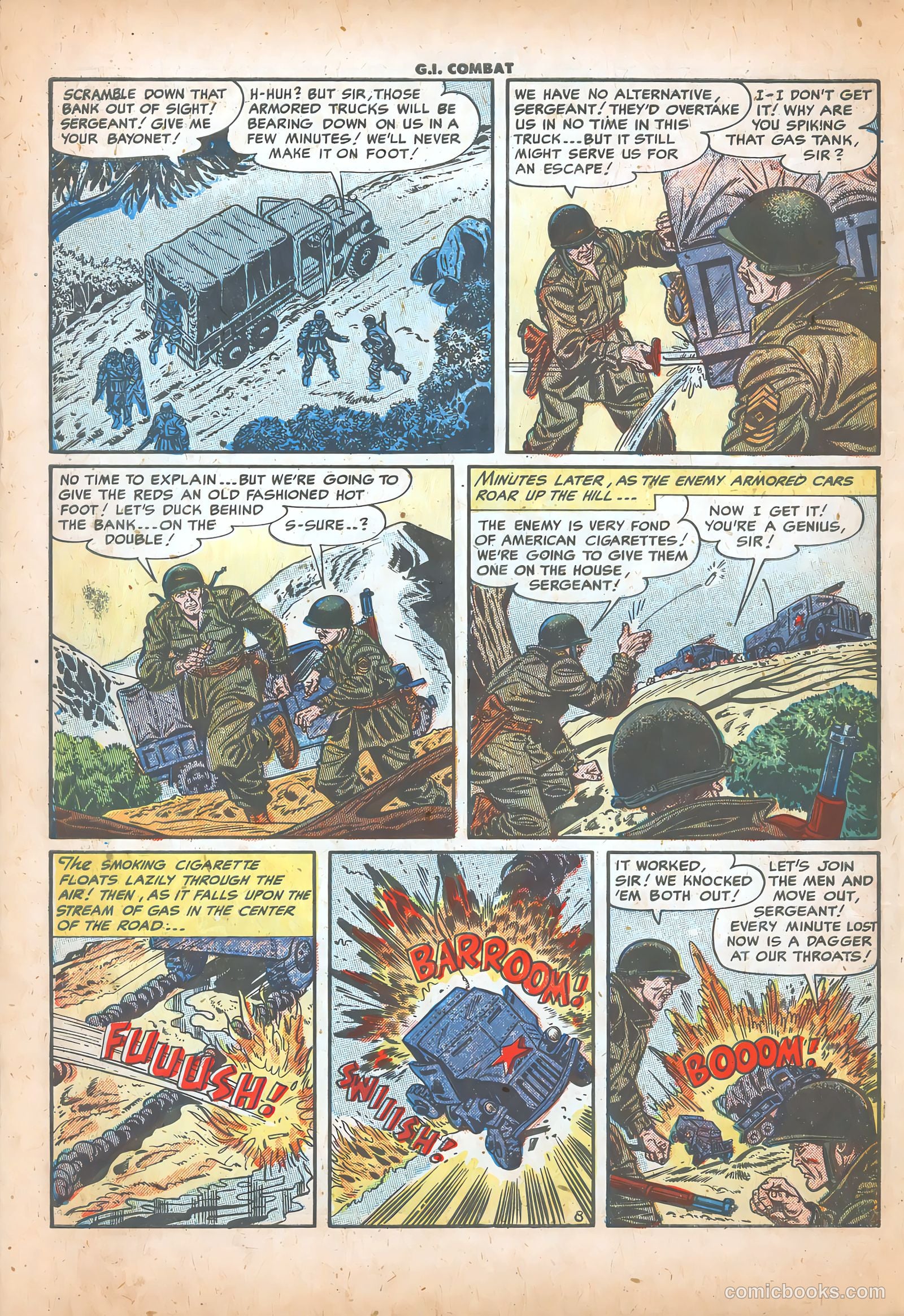 G.I. Combat #15 (1954) — page 10 of 35