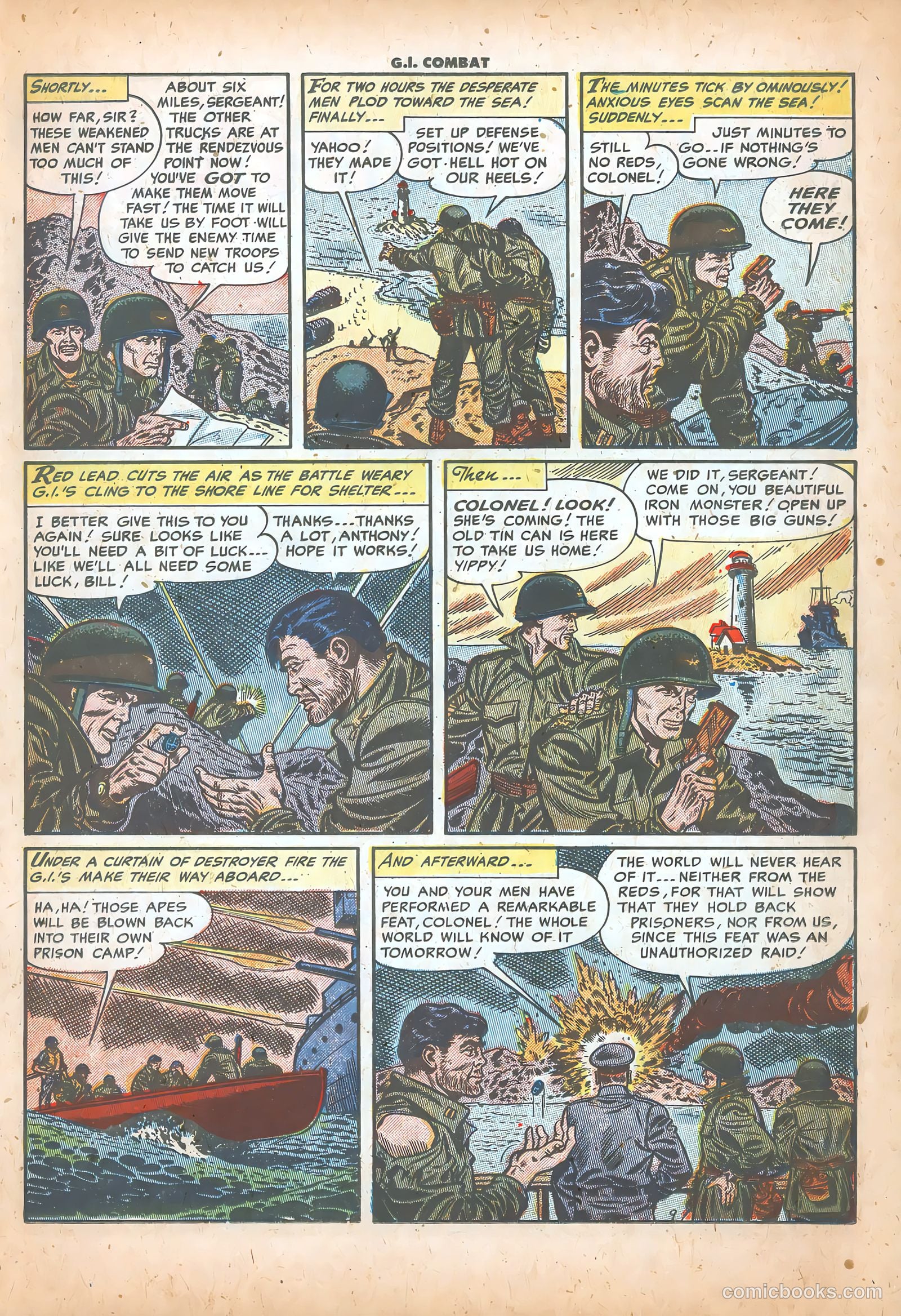 G.I. Combat #15 (1954) — page 11 of 35