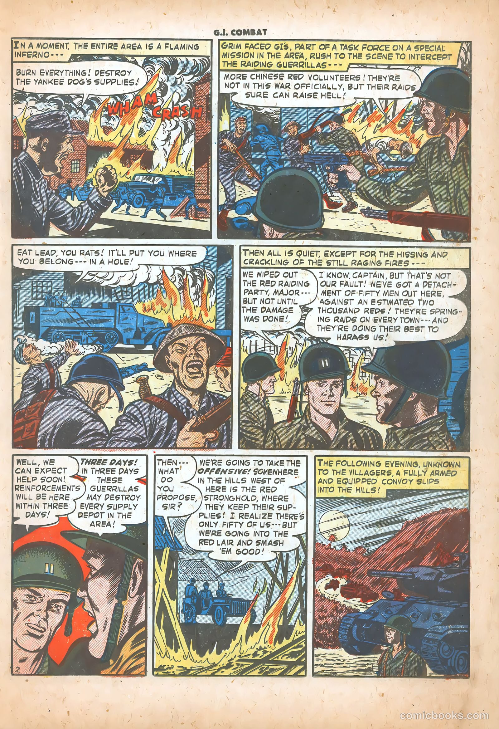 G.I. Combat #15 (1954) — page 13 of 35