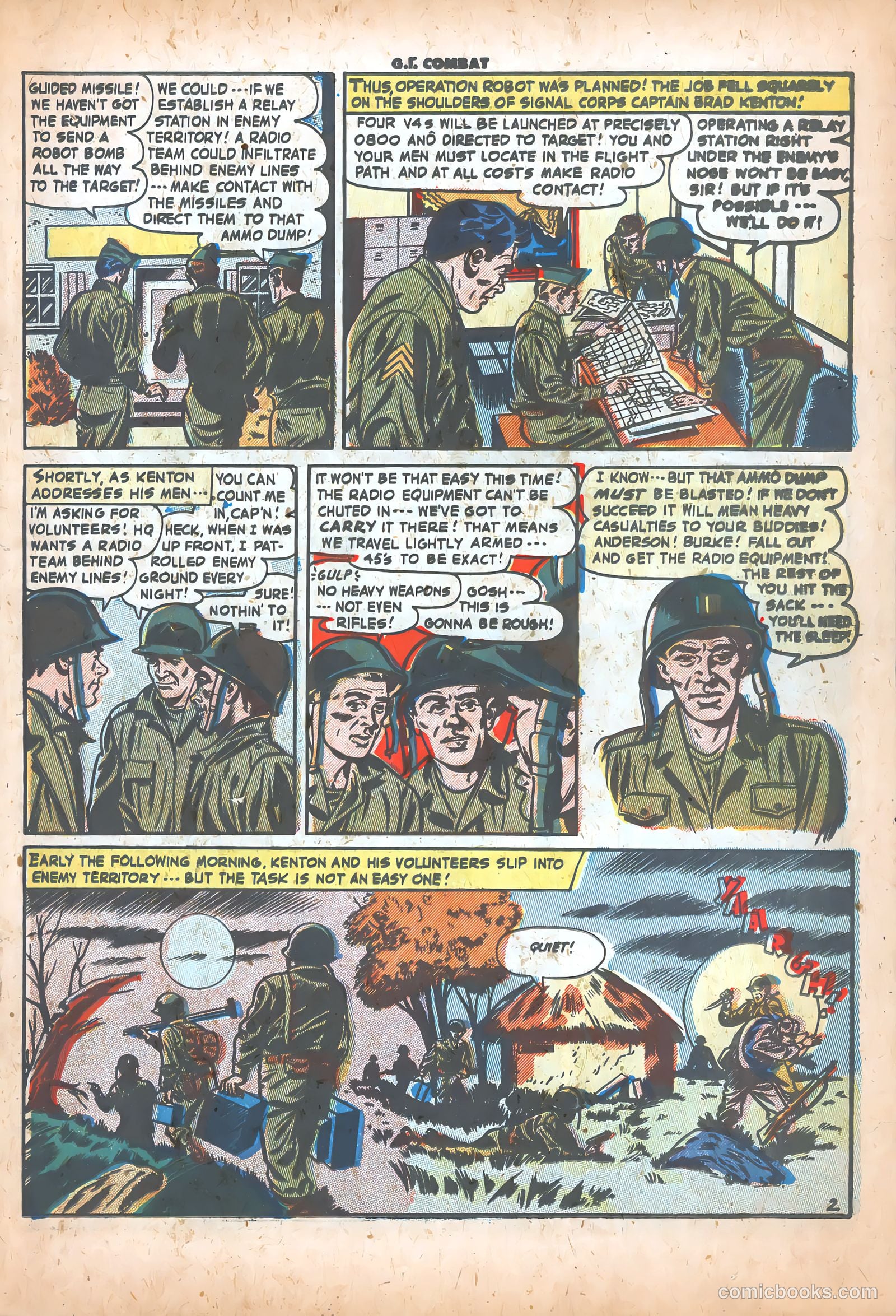 G.I. Combat #15 (1954) — page 19 of 35