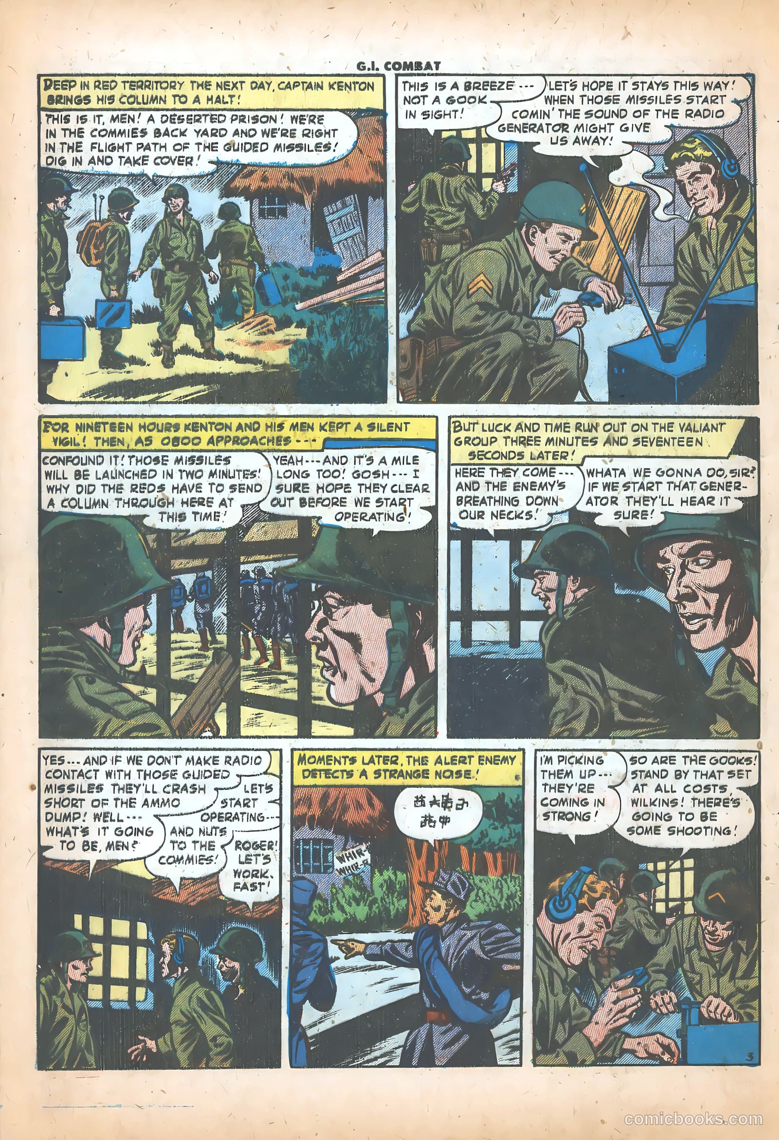 G.I. Combat #15 (1954) — page 20 of 35