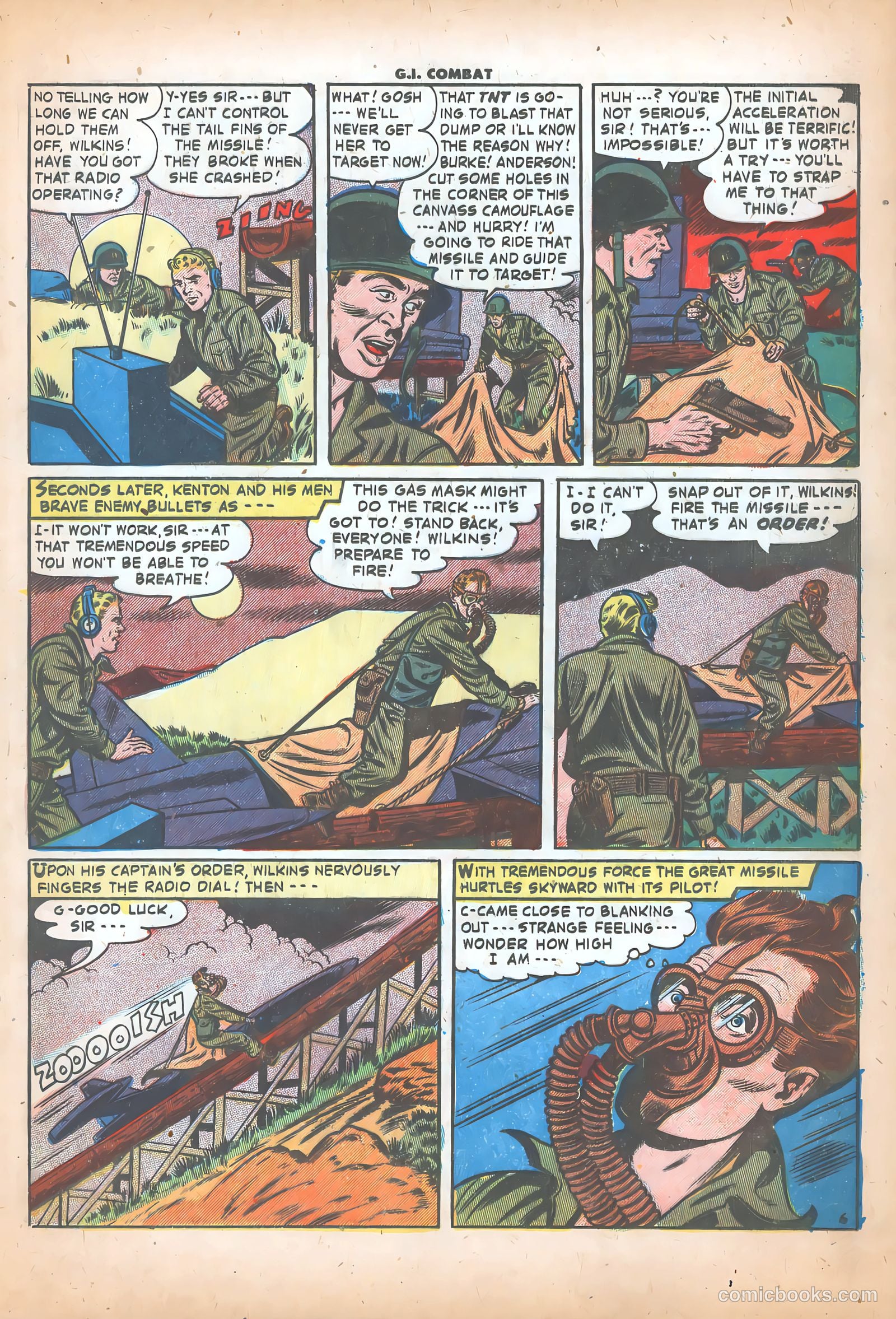 G.I. Combat #15 (1954) — page 23 of 35