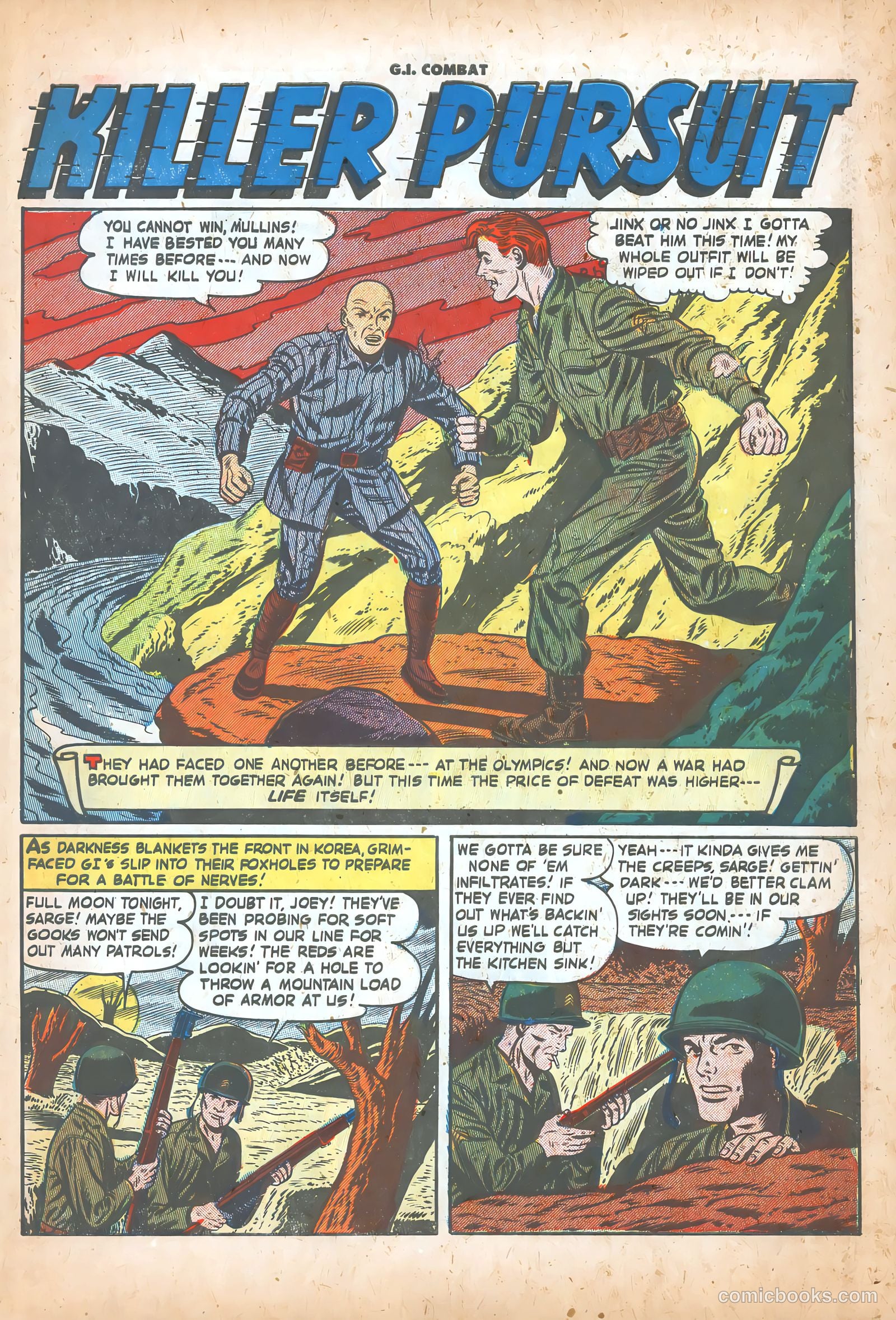 G.I. Combat #15 (1954) — page 27 of 35