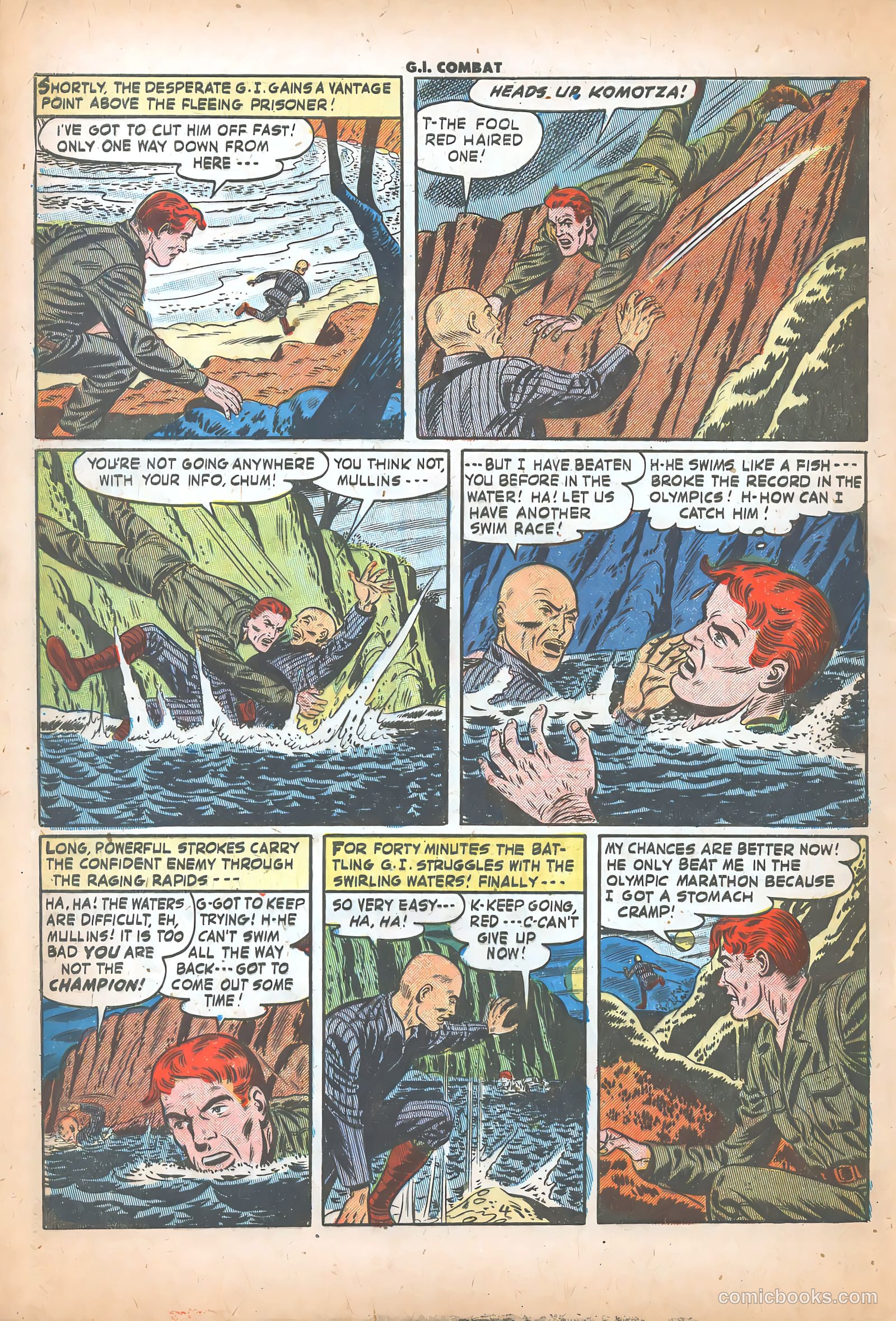 G.I. Combat #15 (1954) — page 30 of 35