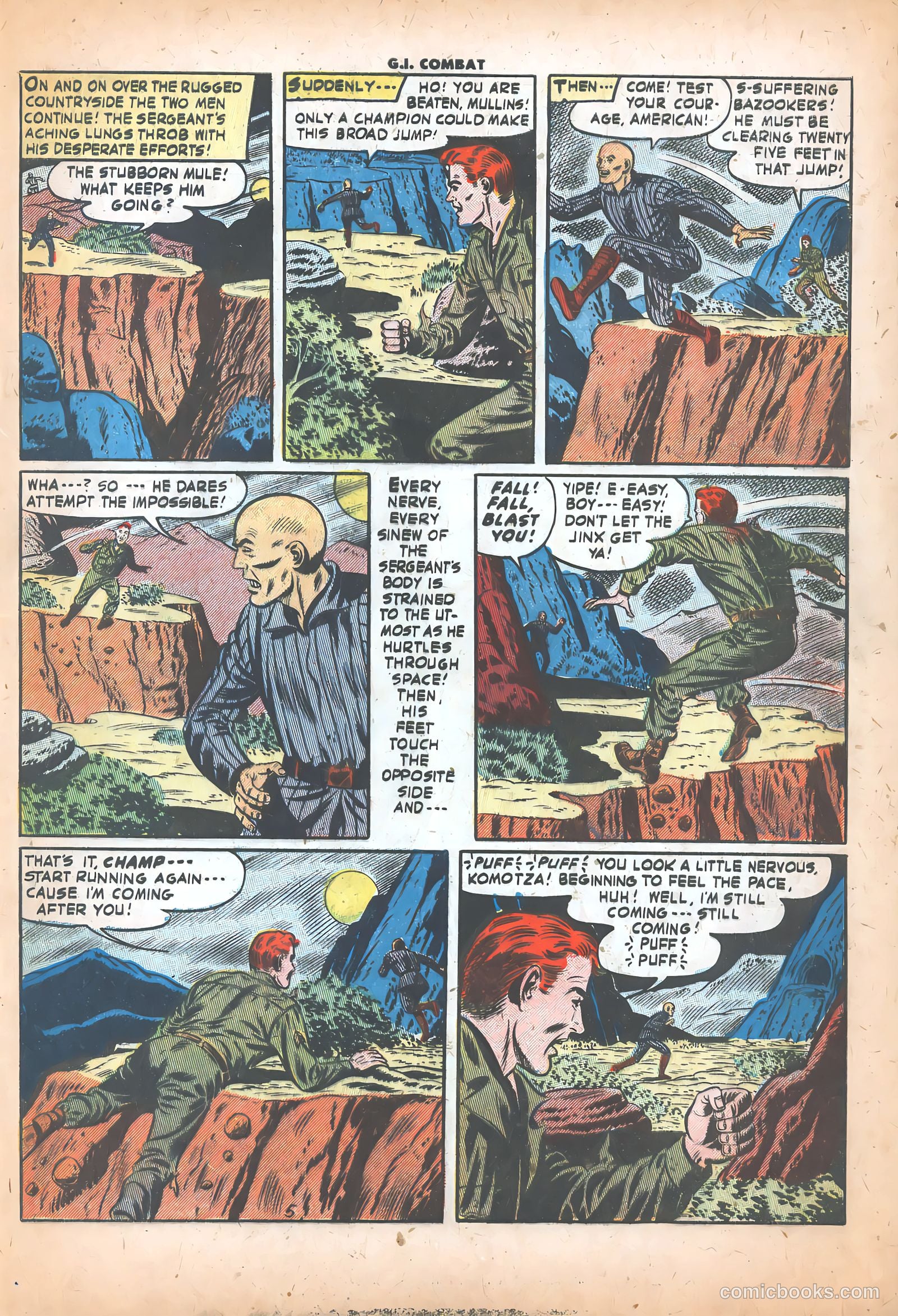G.I. Combat #15 (1954) — page 31 of 35