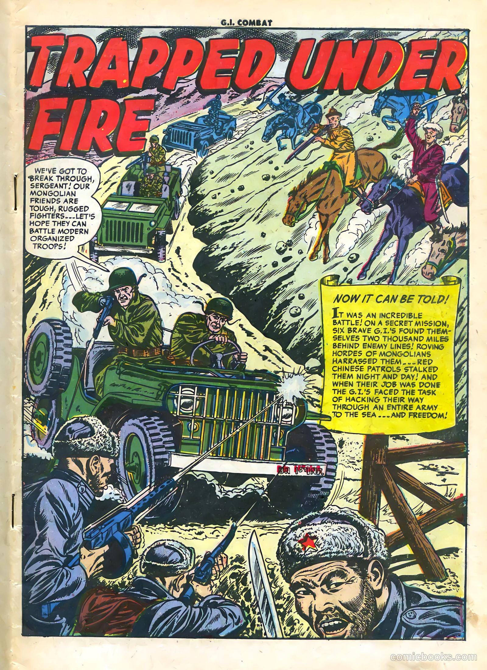 G.I. Combat #16 (1954) — page 3 of 36
