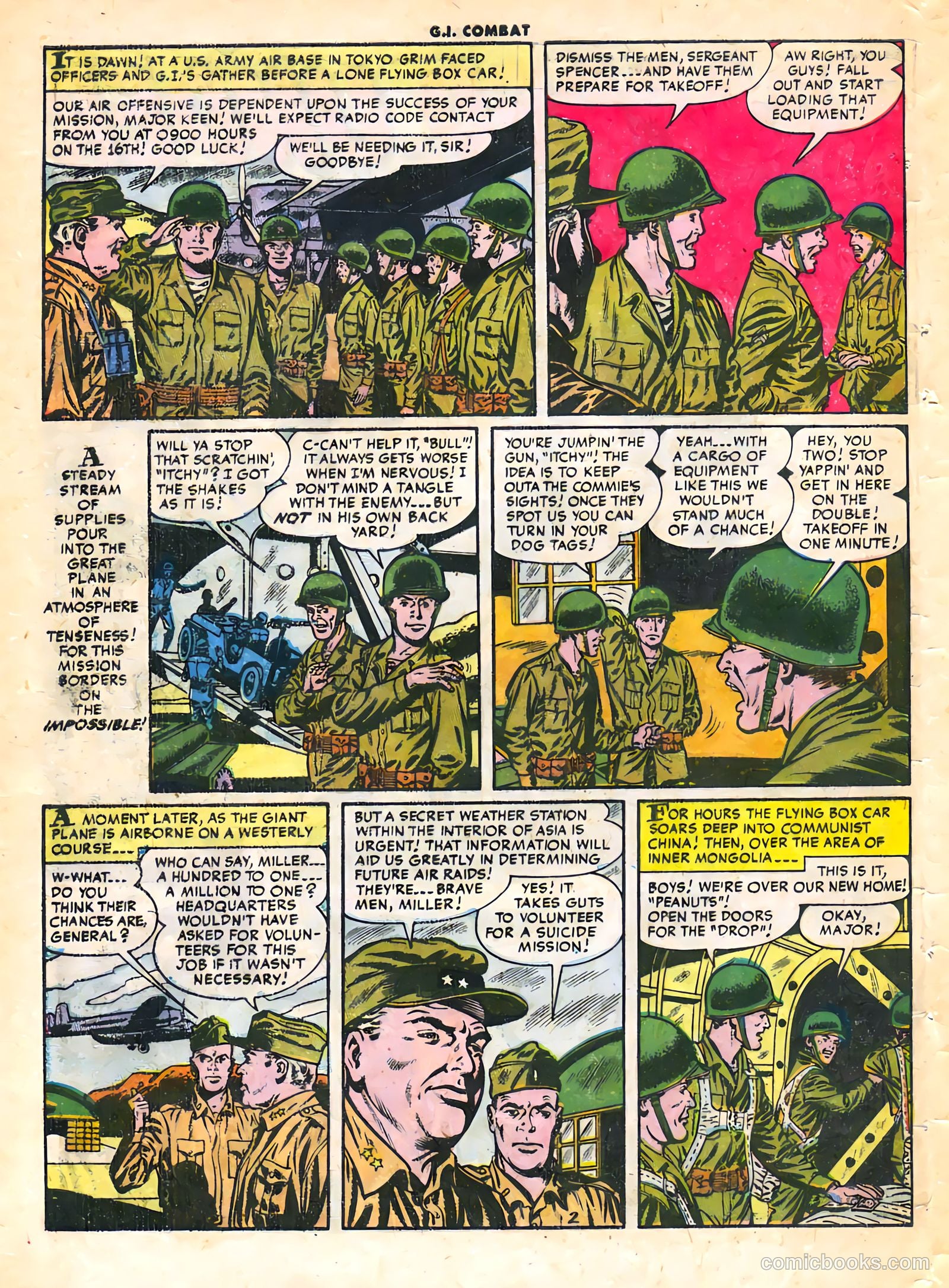 G.I. Combat #16 (1954) — page 4 of 36