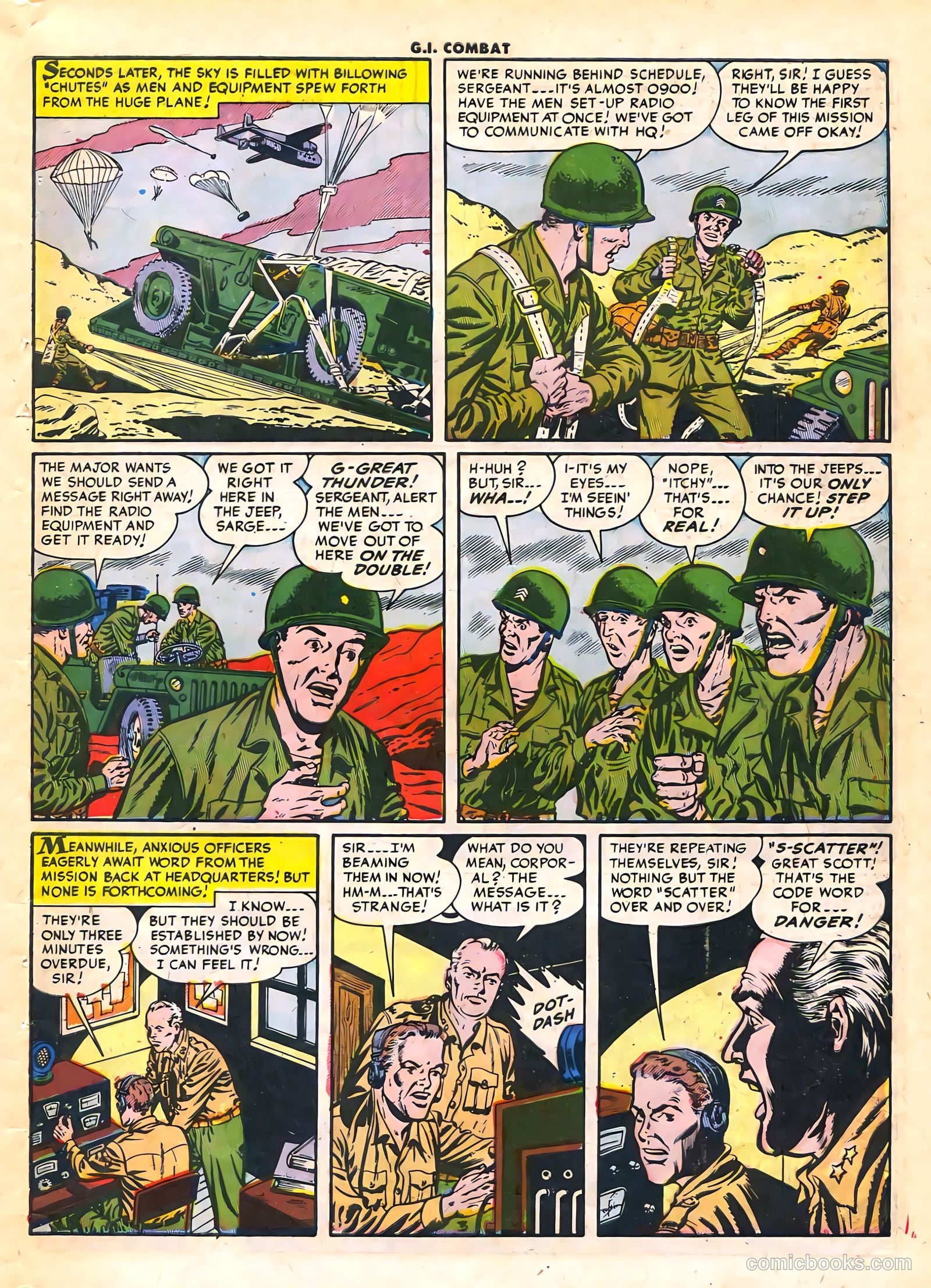 G.I. Combat #16 (1954) — page 5 of 36