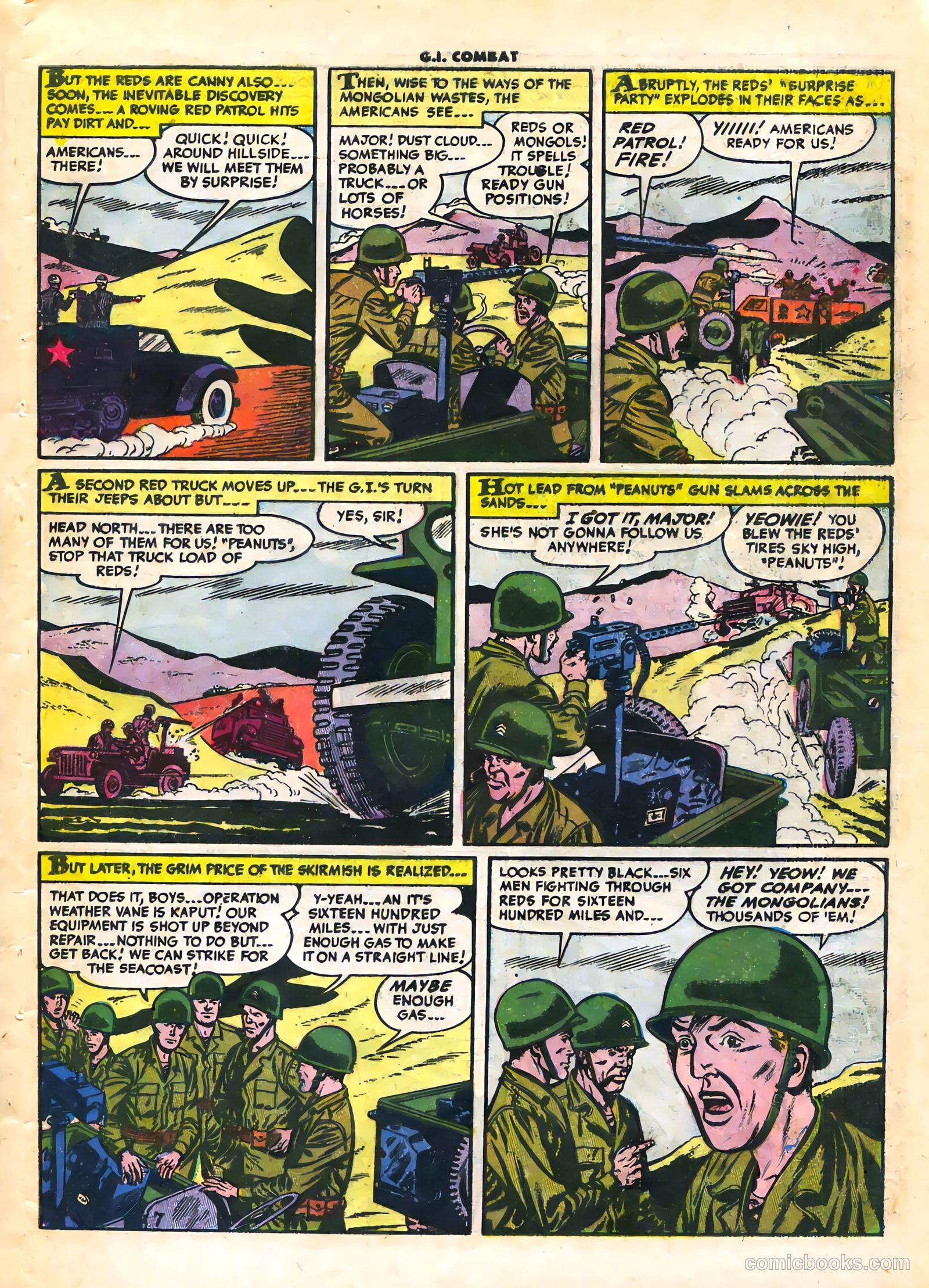 G.I. Combat #16 (1954) — page 9 of 36