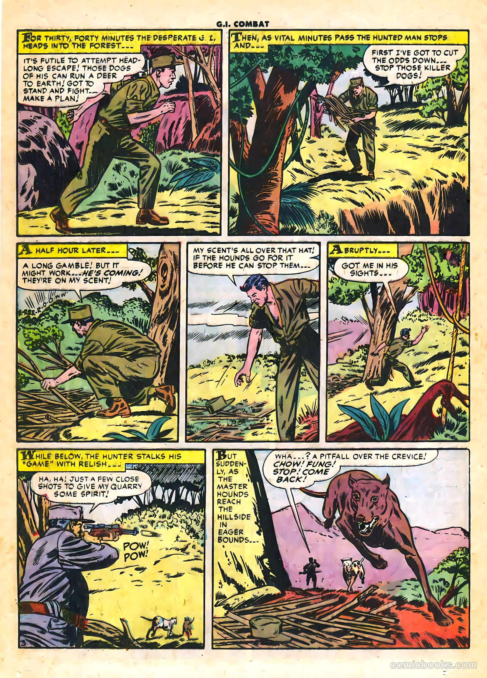 G.I. Combat #16 (1954) — page 14 of 36