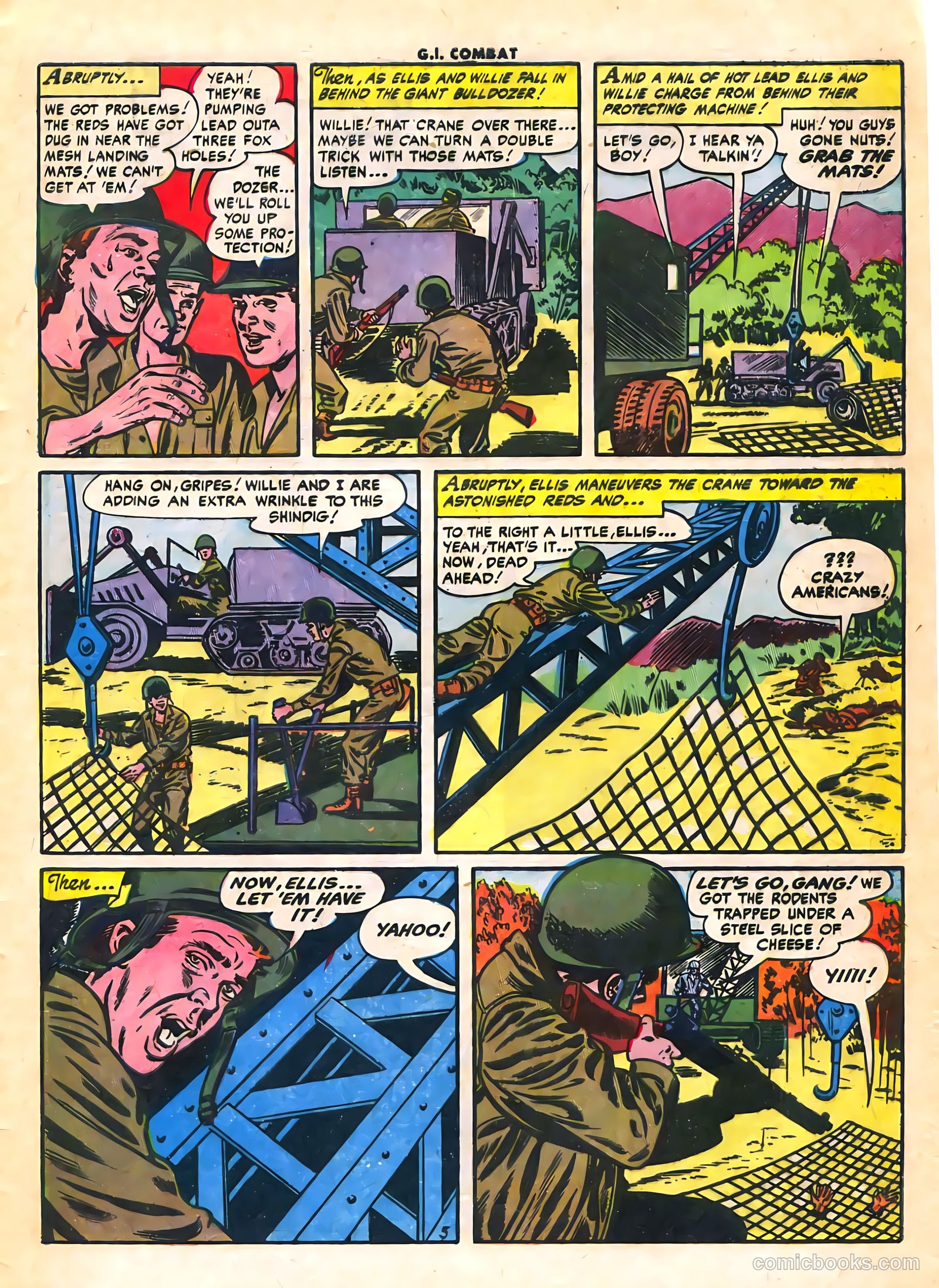 G.I. Combat #16 (1954) — page 31 of 36