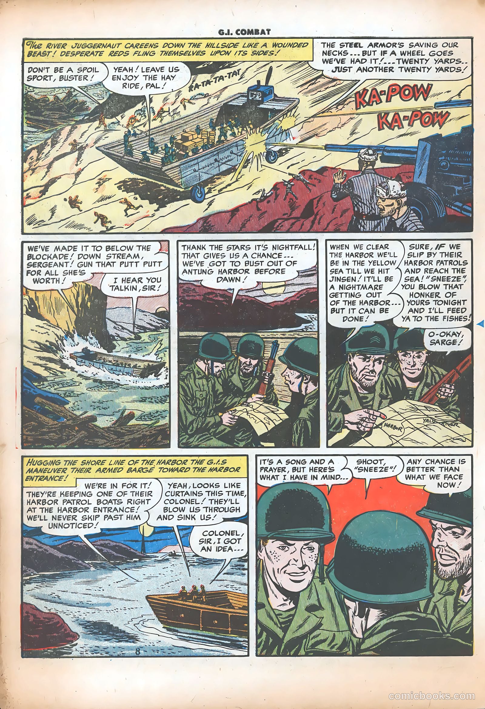 G.I. Combat #17 (1954) — page 10 of 36