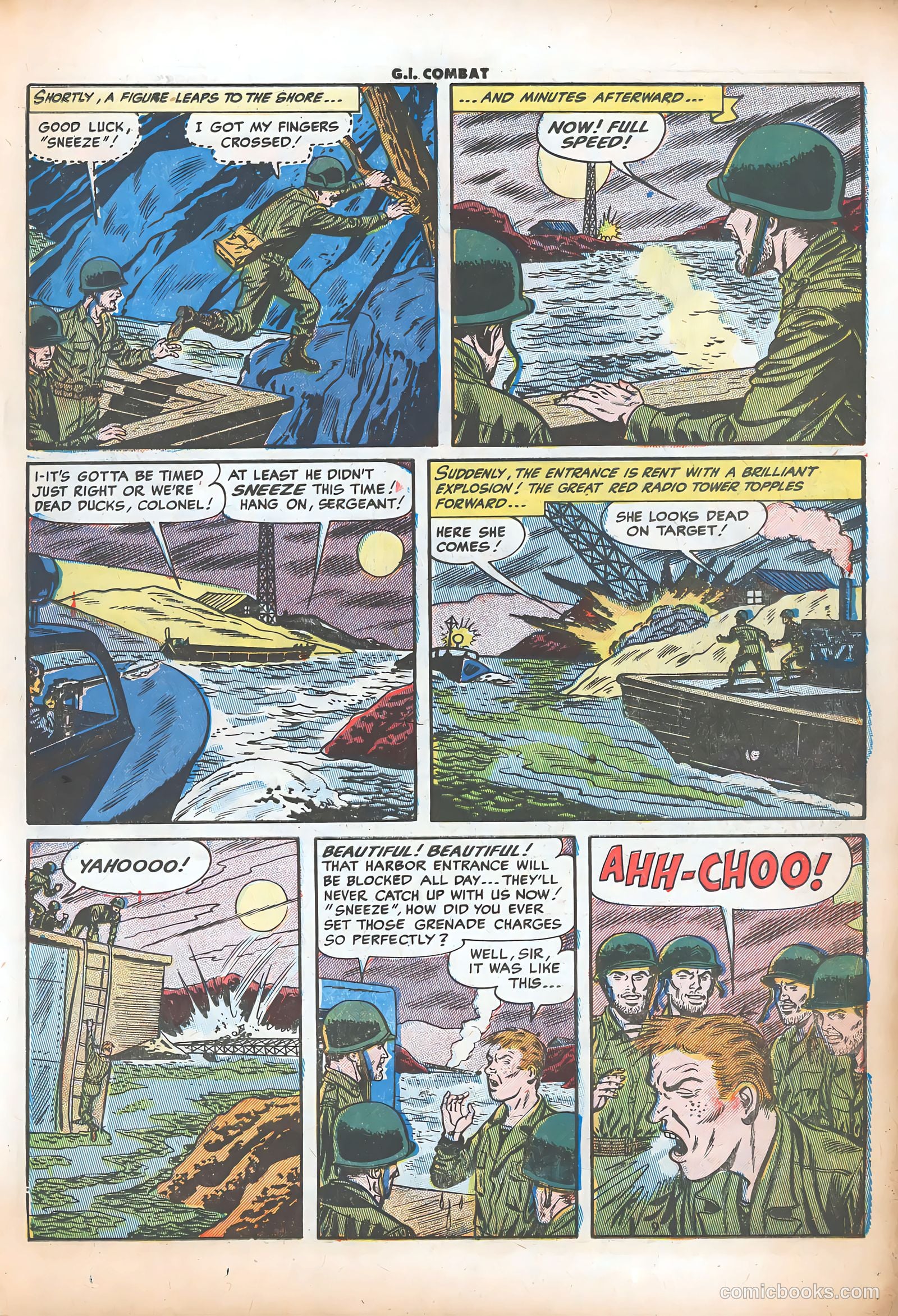 G.I. Combat #17 (1954) — page 11 of 36