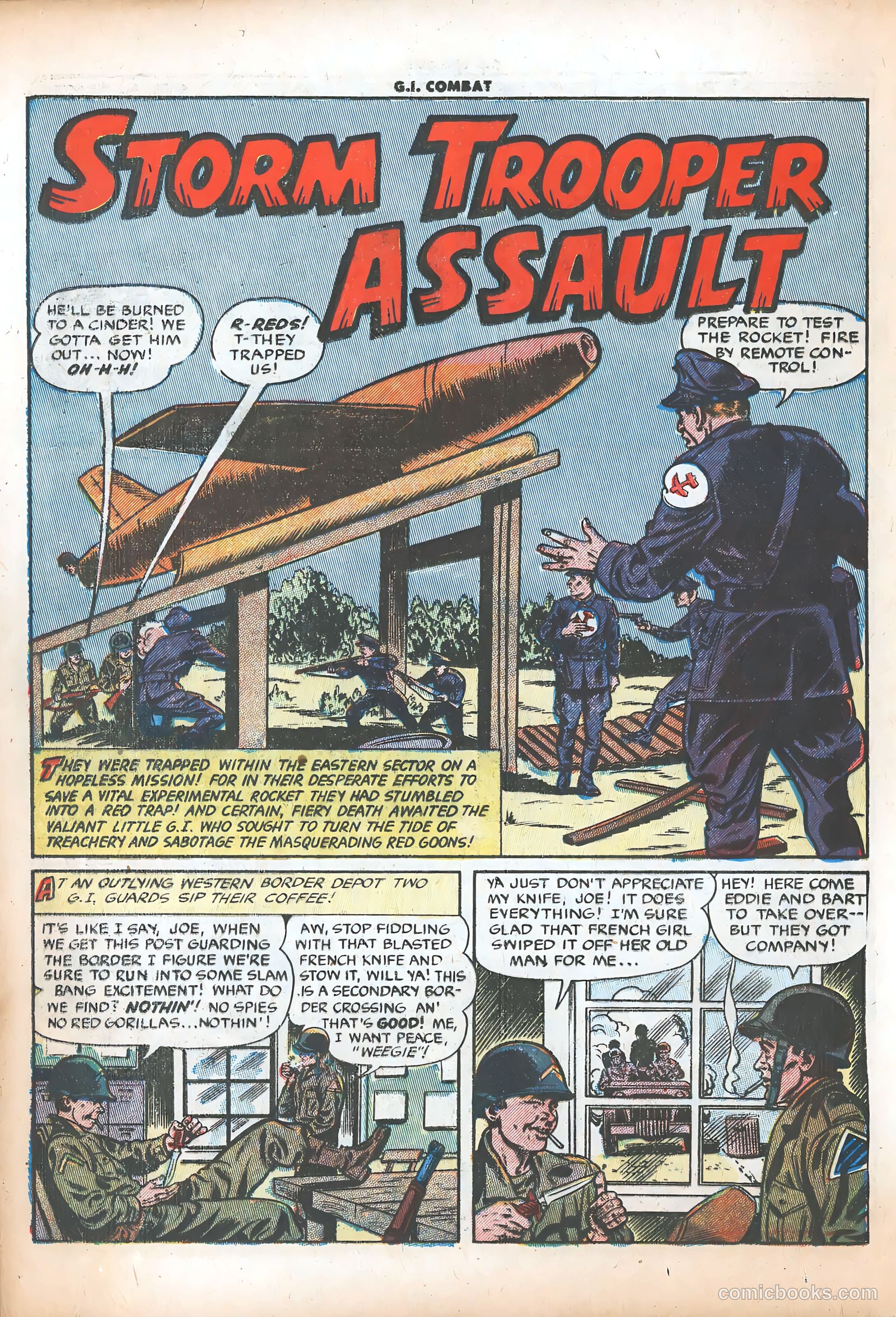 G.I. Combat #17 (1954) — page 12 of 36
