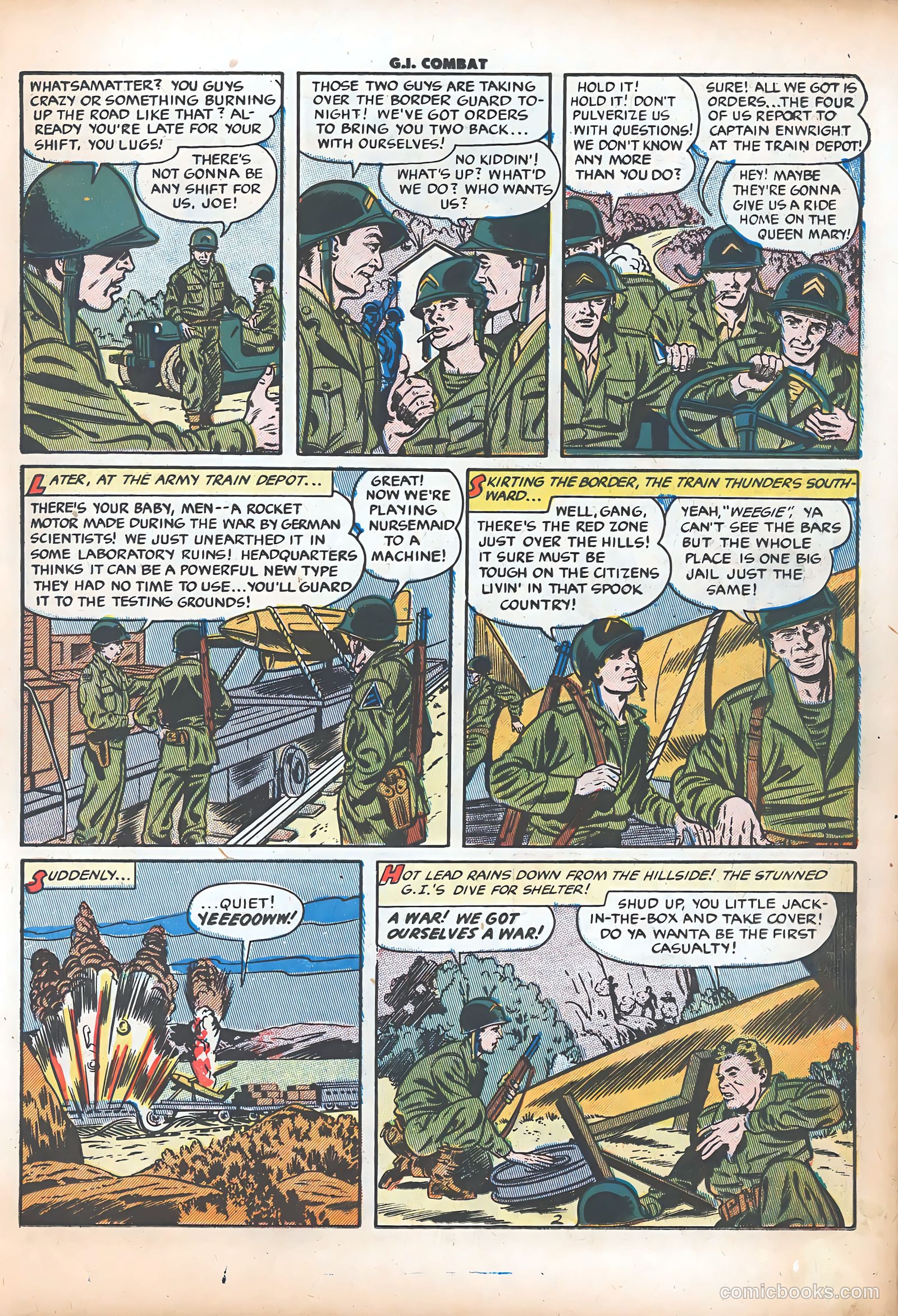 G.I. Combat #17 (1954) — page 13 of 36