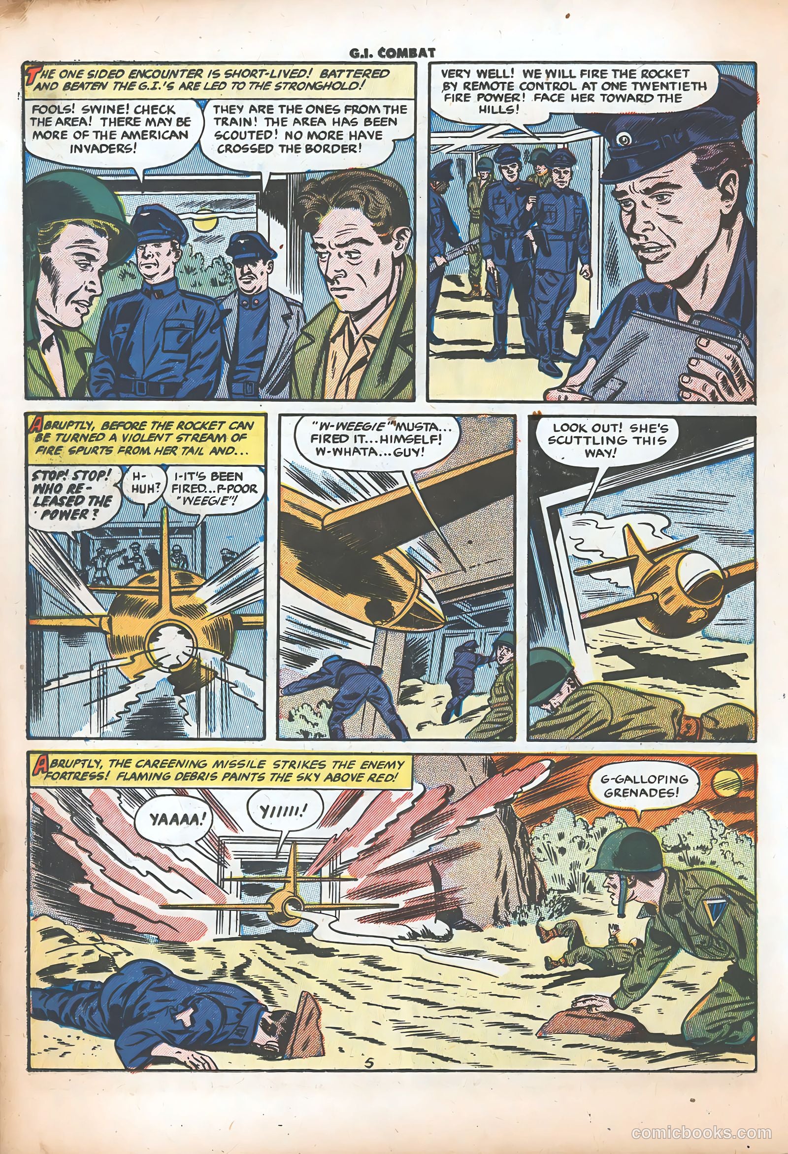 G.I. Combat #17 (1954) — page 16 of 36