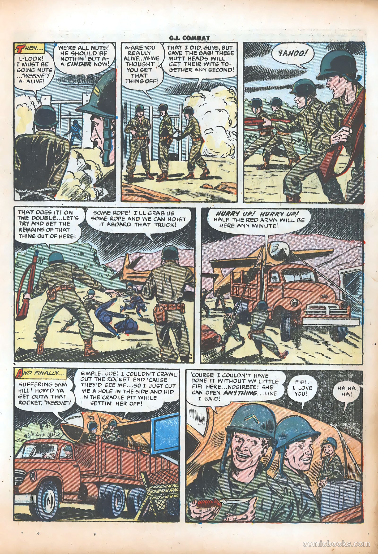 G.I. Combat #17 (1954) — page 17 of 36