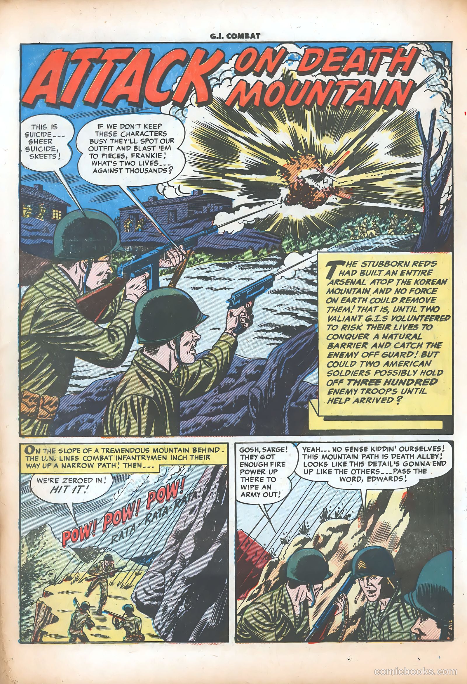 G.I. Combat #17 (1954) — page 18 of 36