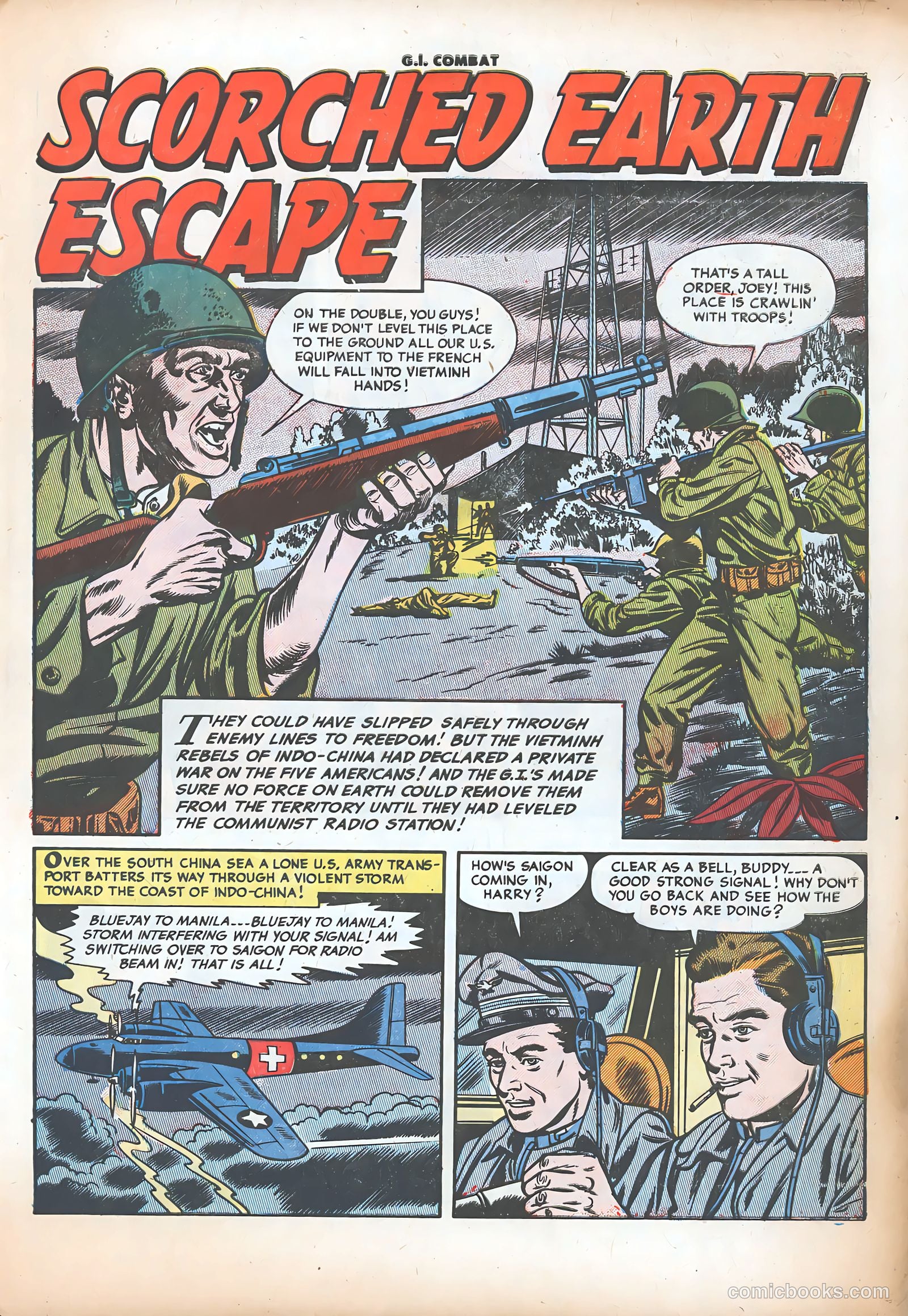 G.I. Combat #17 (1954) — page 27 of 36