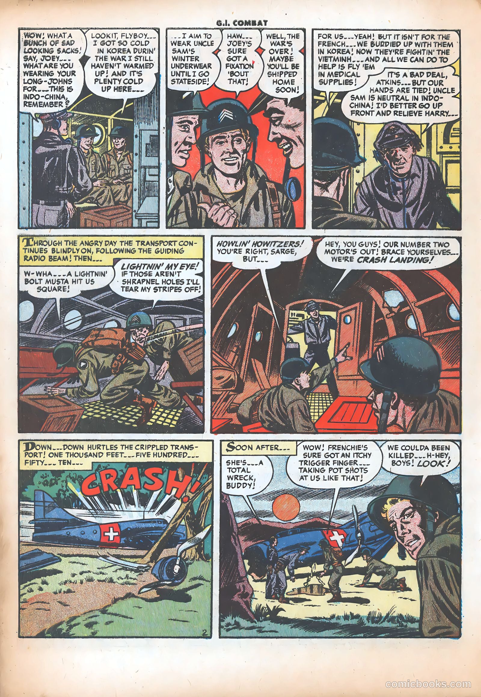 G.I. Combat #17 (1954) — page 28 of 36