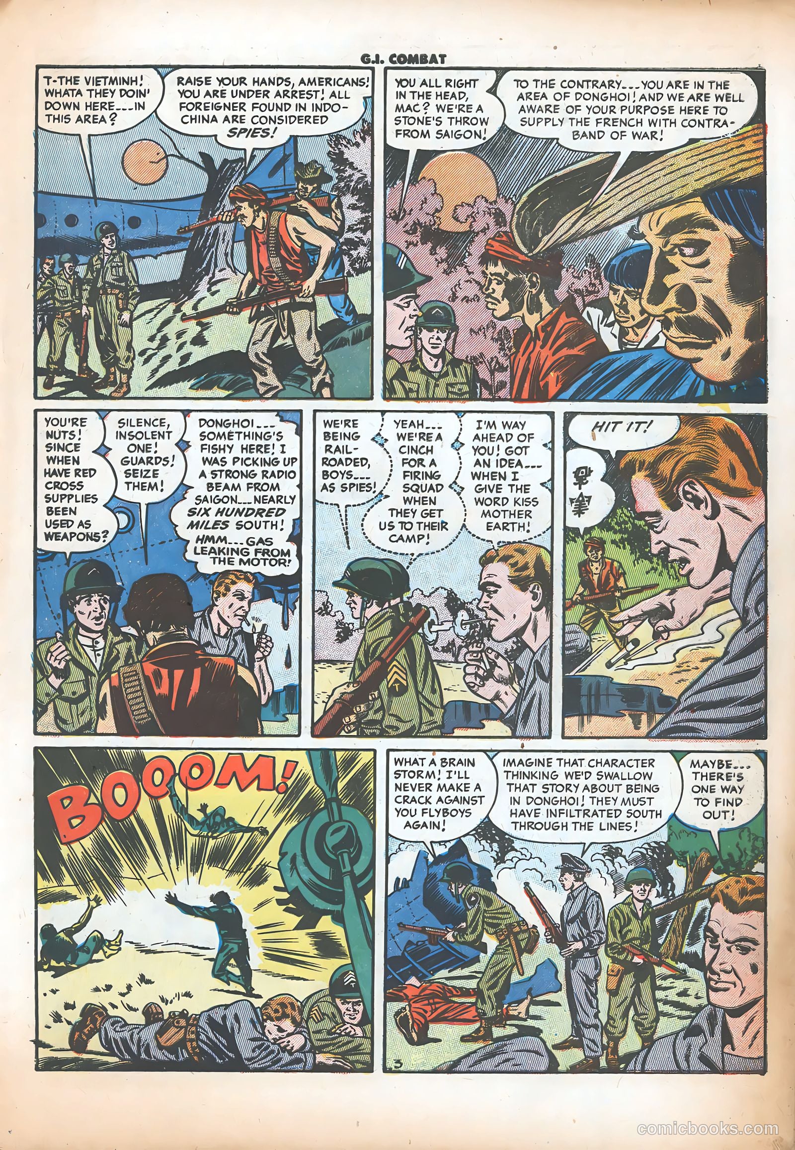 G.I. Combat #17 (1954) — page 29 of 36