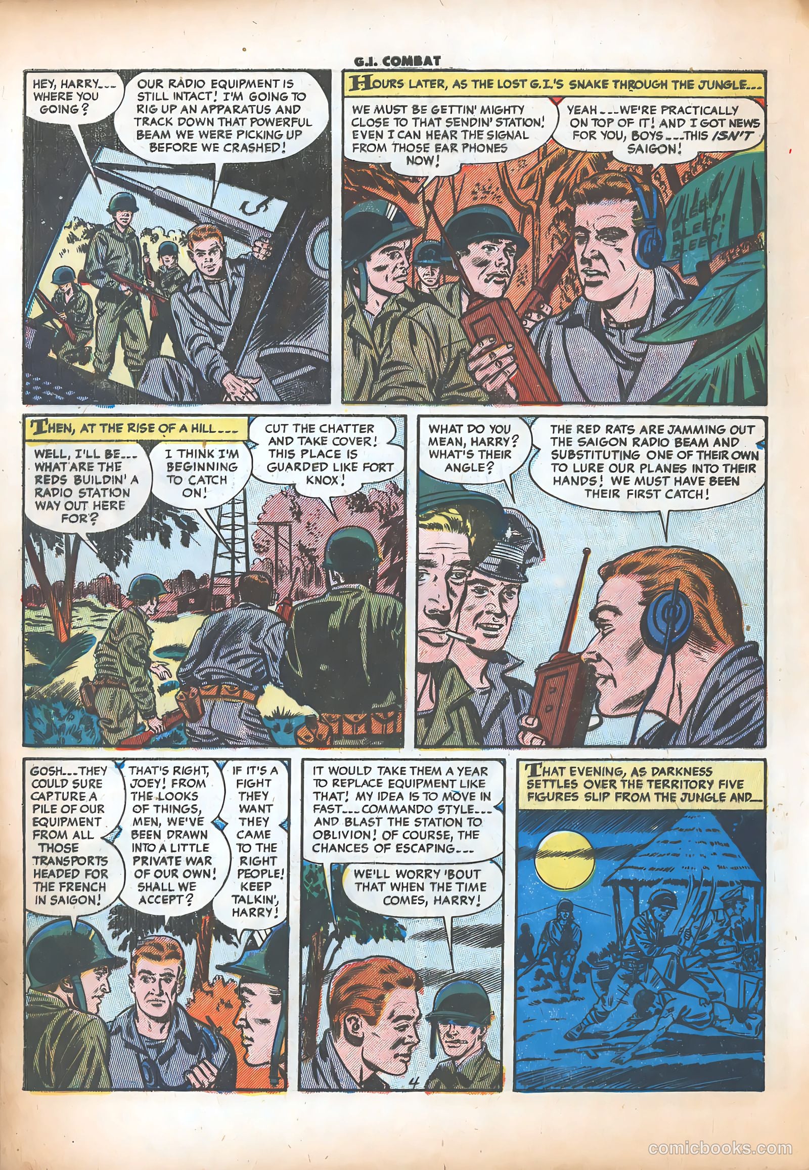 G.I. Combat #17 (1954) — page 30 of 36