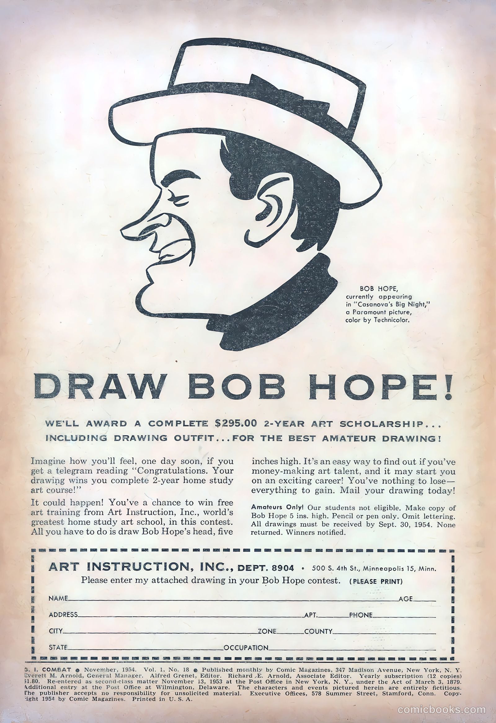 G.I. Combat #18 (1954) — page 3 of 37