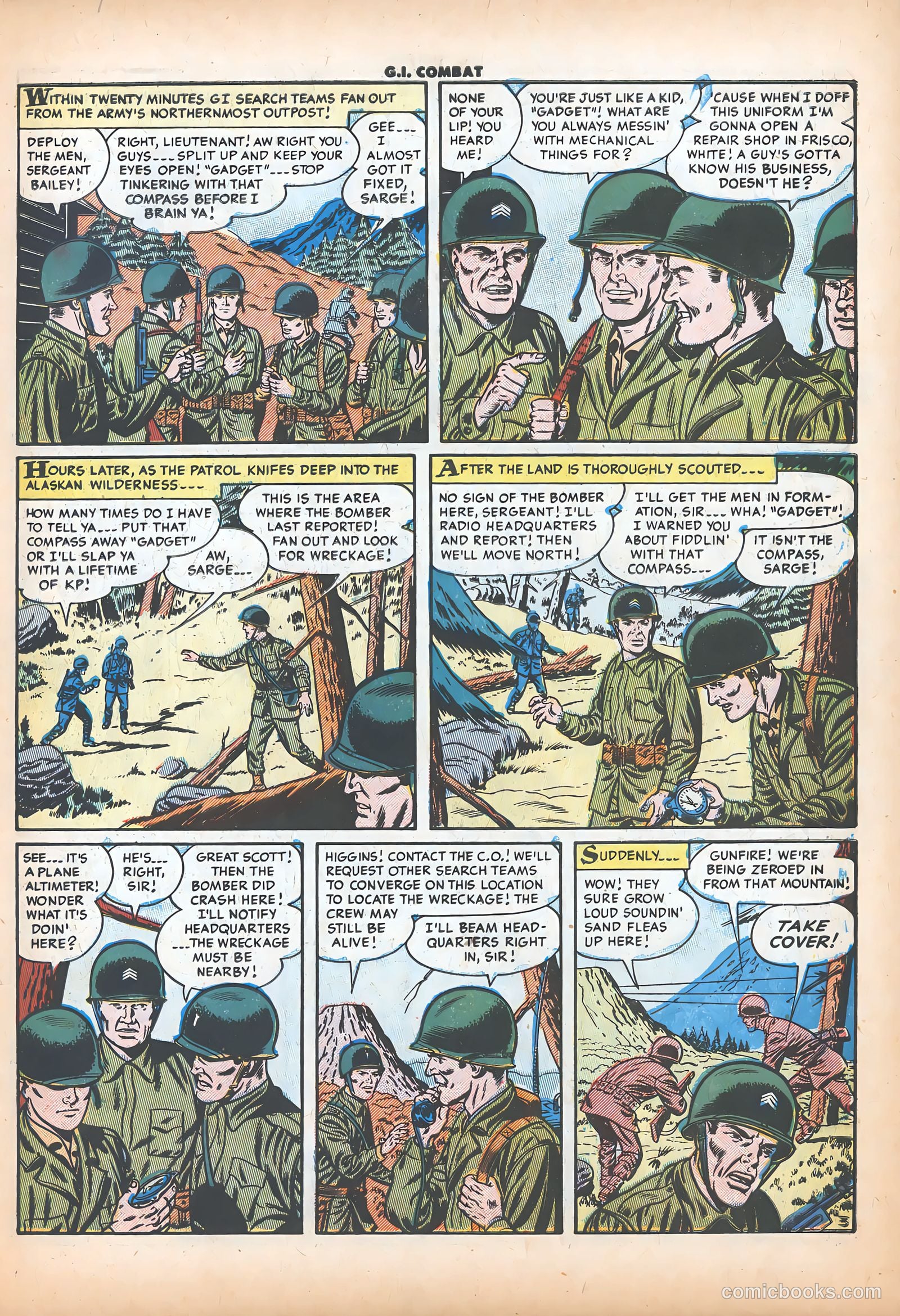G.I. Combat #18 (1954) — page 6 of 37